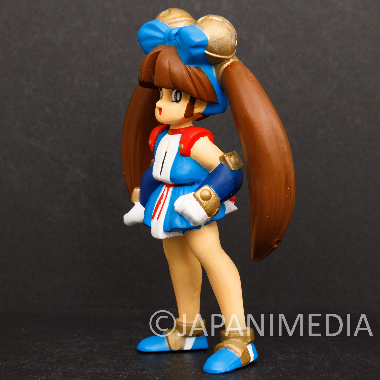 Retro RARE! Ragnagard Chichi and Nene Figure Shinouken SEGA SATURN