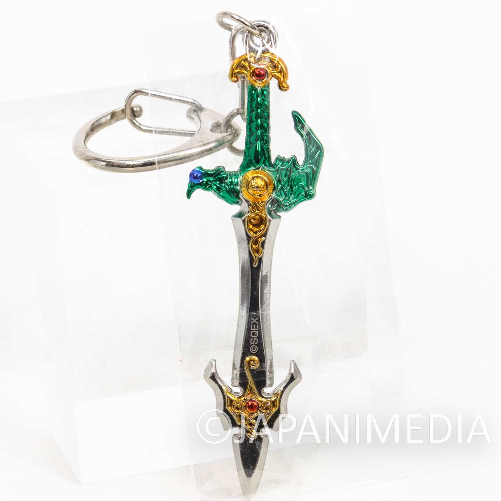 Dragon Quest Zenithian Sword Metal Figure keychain Square Enix JAPAN Japanimedia Store