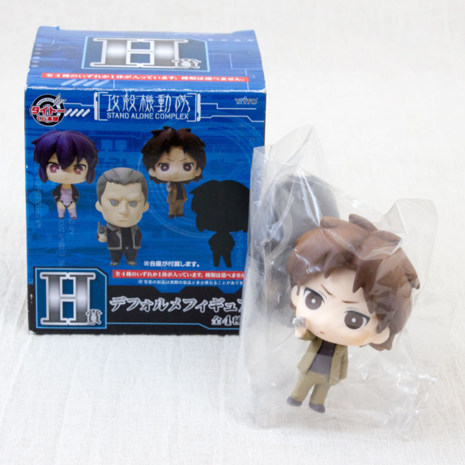 Ghost in the Shell Togusa Deformed Mini Figure Taito JAPAN ANIME