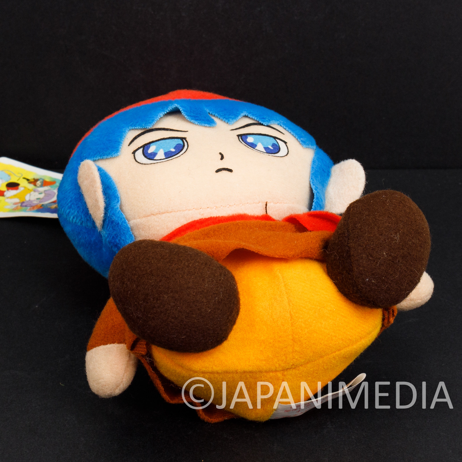 Retro RARE! Memole Dolce Memole Popit Plush Doll 8" Banpresto JAPAN