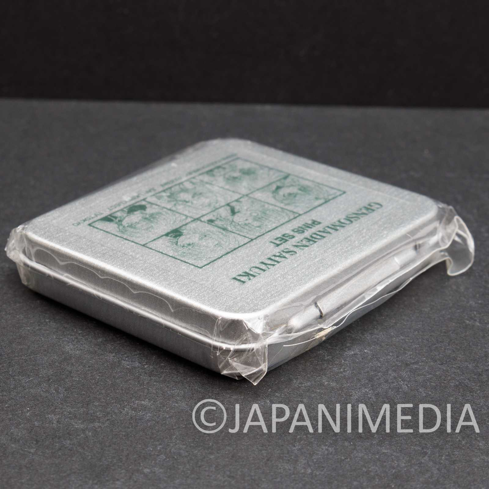 Gensomaden SAIYUKI Sha Gojyo & Cho Hakkai Metal Pins in Can Case Japanimedia Store