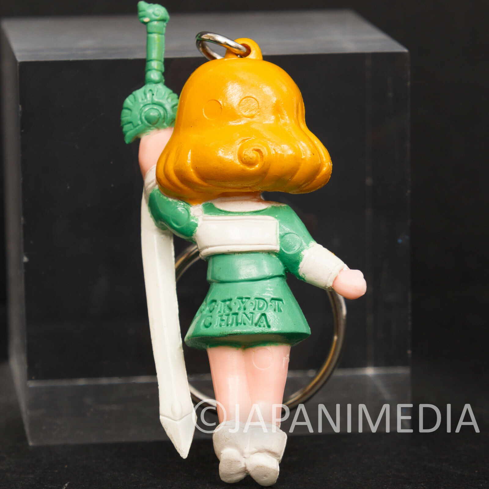 Retro Magic Knight Rayearth Fuu Hououji Mini Figure Keychain CLAMP