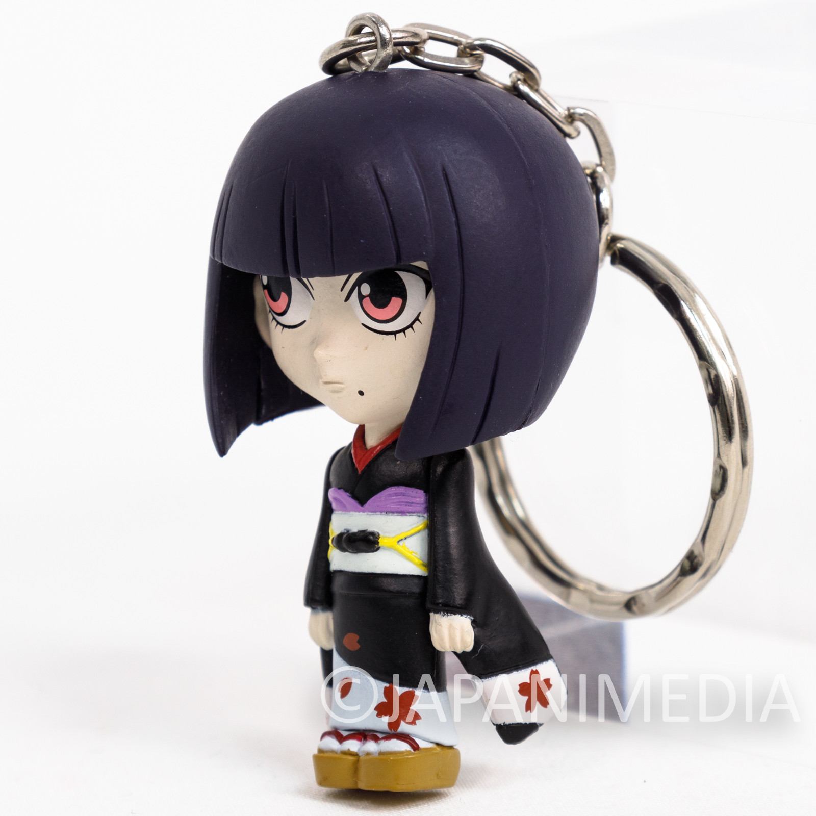 RARE! HUNTER x HUNTER Calltt Zaoldyeck Mini Figure Key Holder Chain JAPAN 2