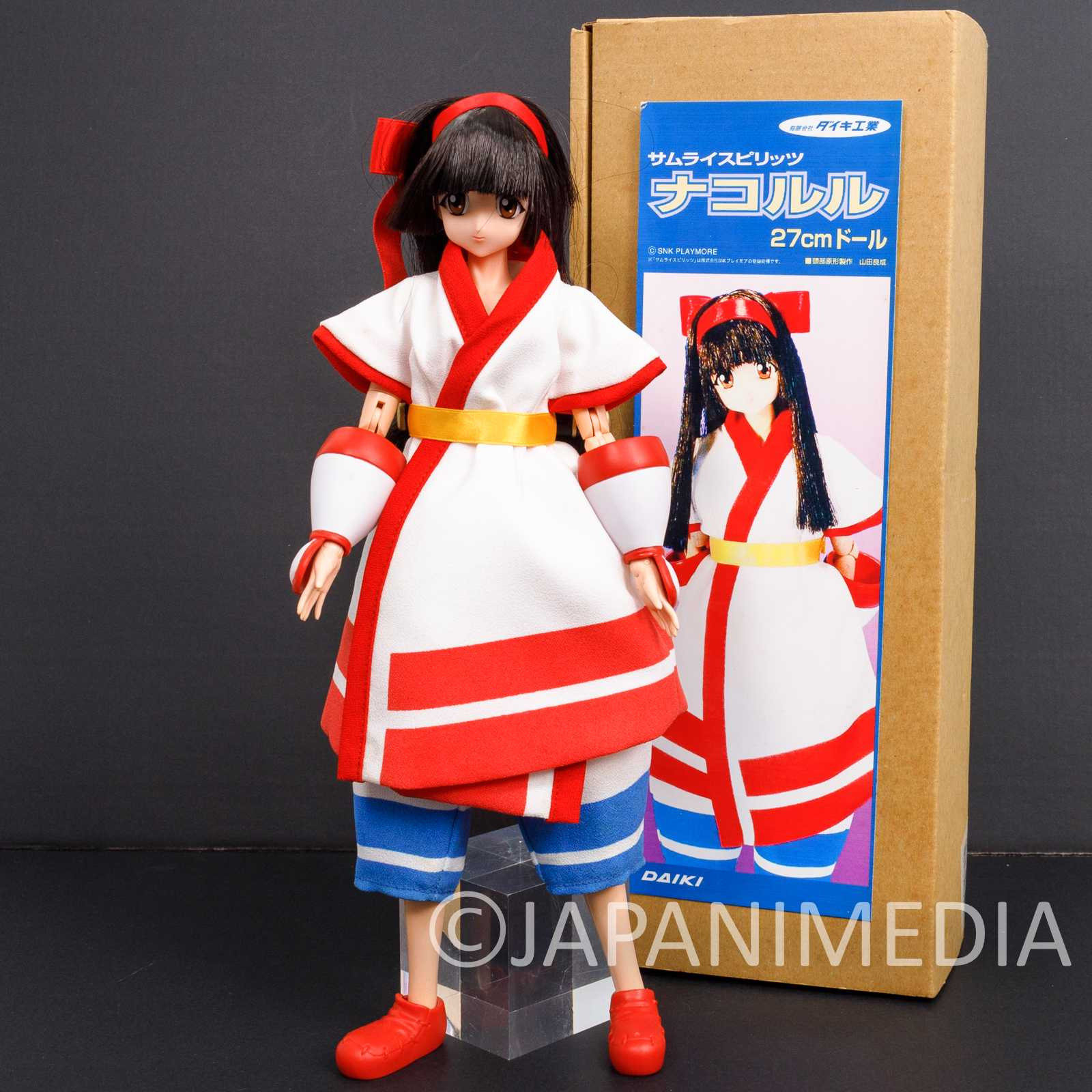Samurai Shodown Nakoruru Figure Doll 10" NEOGEO SNK SPIRITS Japanimedia Store FRONT Samurai Shodown Nakoruru Figure Doll 10" NEOGEO SNK SPIRITS Japanimedia Store FRONT
