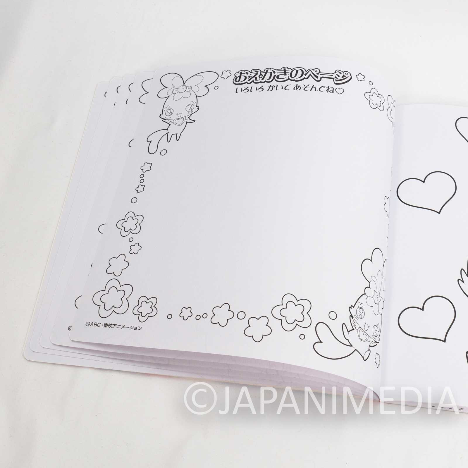 Heartcatch Pretty Cure! Line Drawing for Coloring‐in Book PRECURE JAPAN ANIME Japanimedia Store