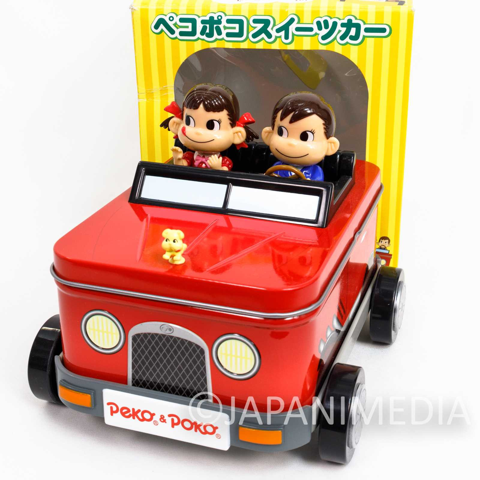 Milky Peko Poko chan Classcic Car type Candy Can Case FUJIYA Japanimedia Store