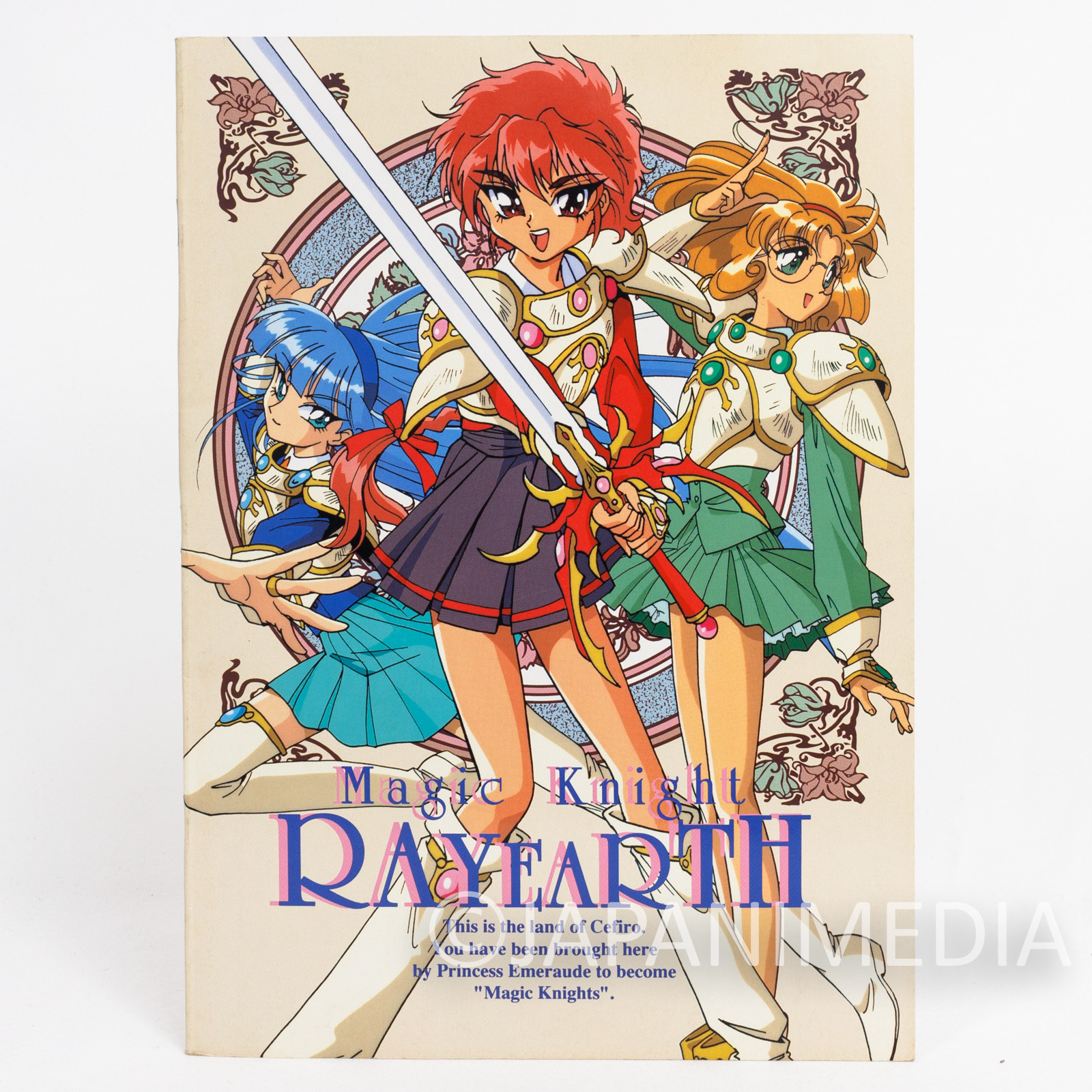 Retro Magic Knight Rayearth Notebook Showa Note JAPAN ANIME