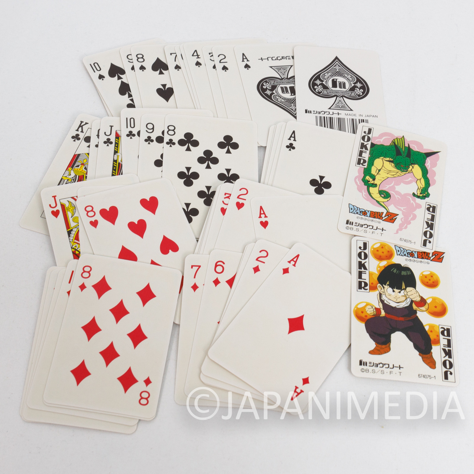 Dragon Ball Z Small Playing Cards Trump