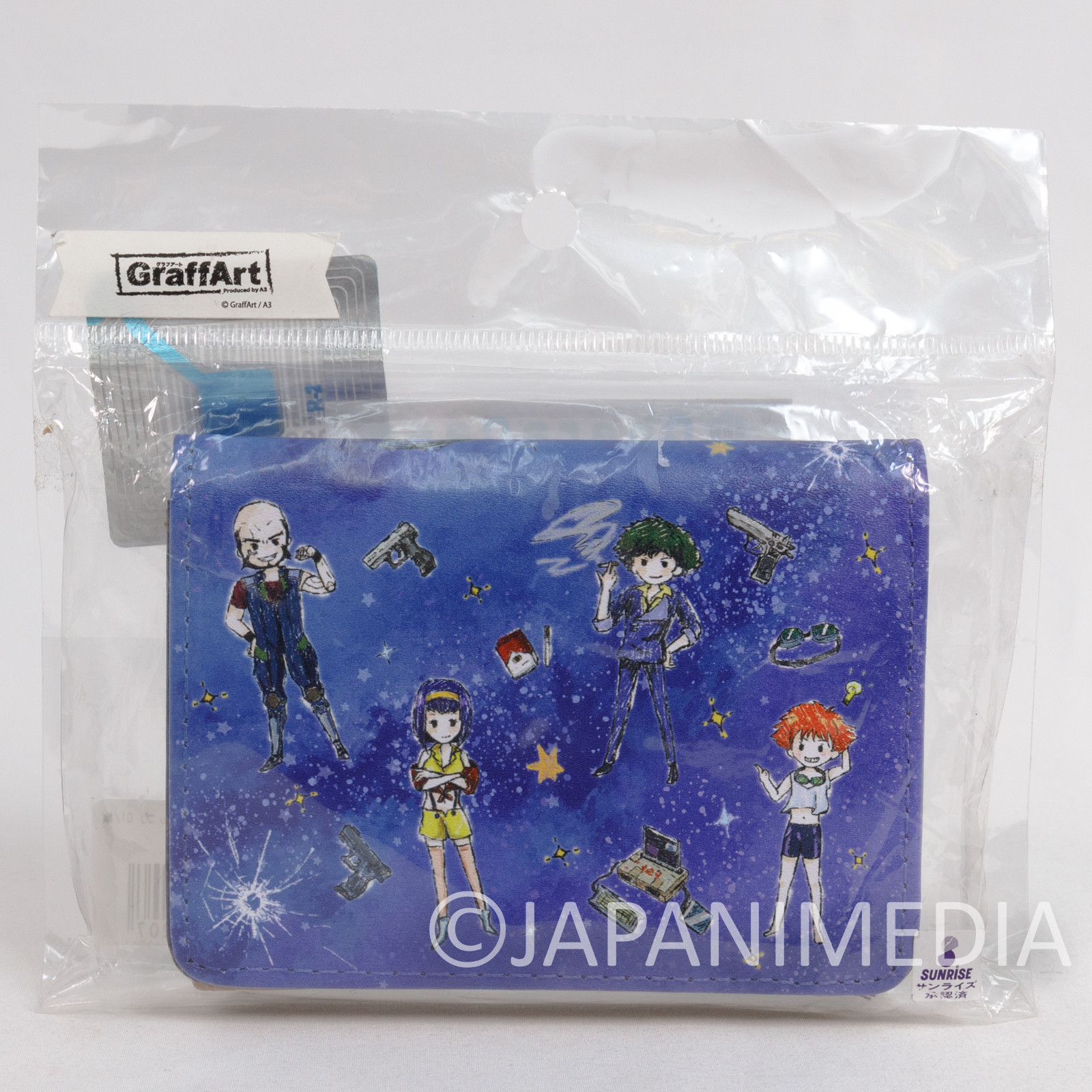 Cowboy Bebop Spike Jet Faye Ed Pass Card Case JAPAN ANIME 2