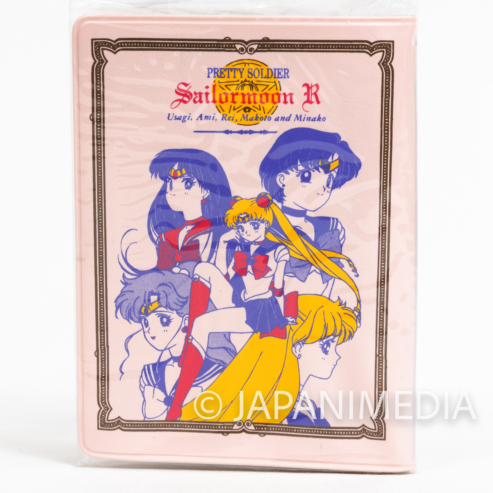 Sailor Moon R Pass Card Case Holder Movic Usagi Ami Rei Minako Makoto pic