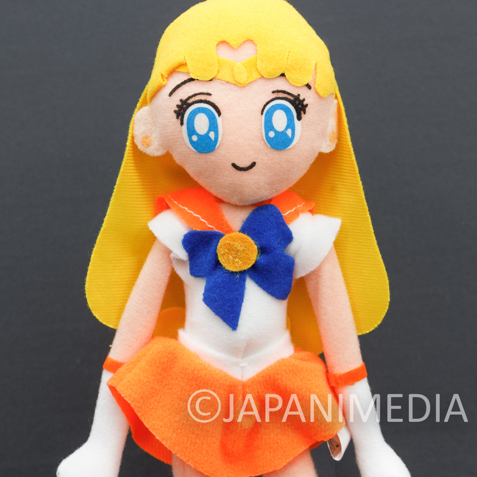 Retro! Sailor Moon S Venus Minako Aino Bendable Plush Doll 10" Banpresto