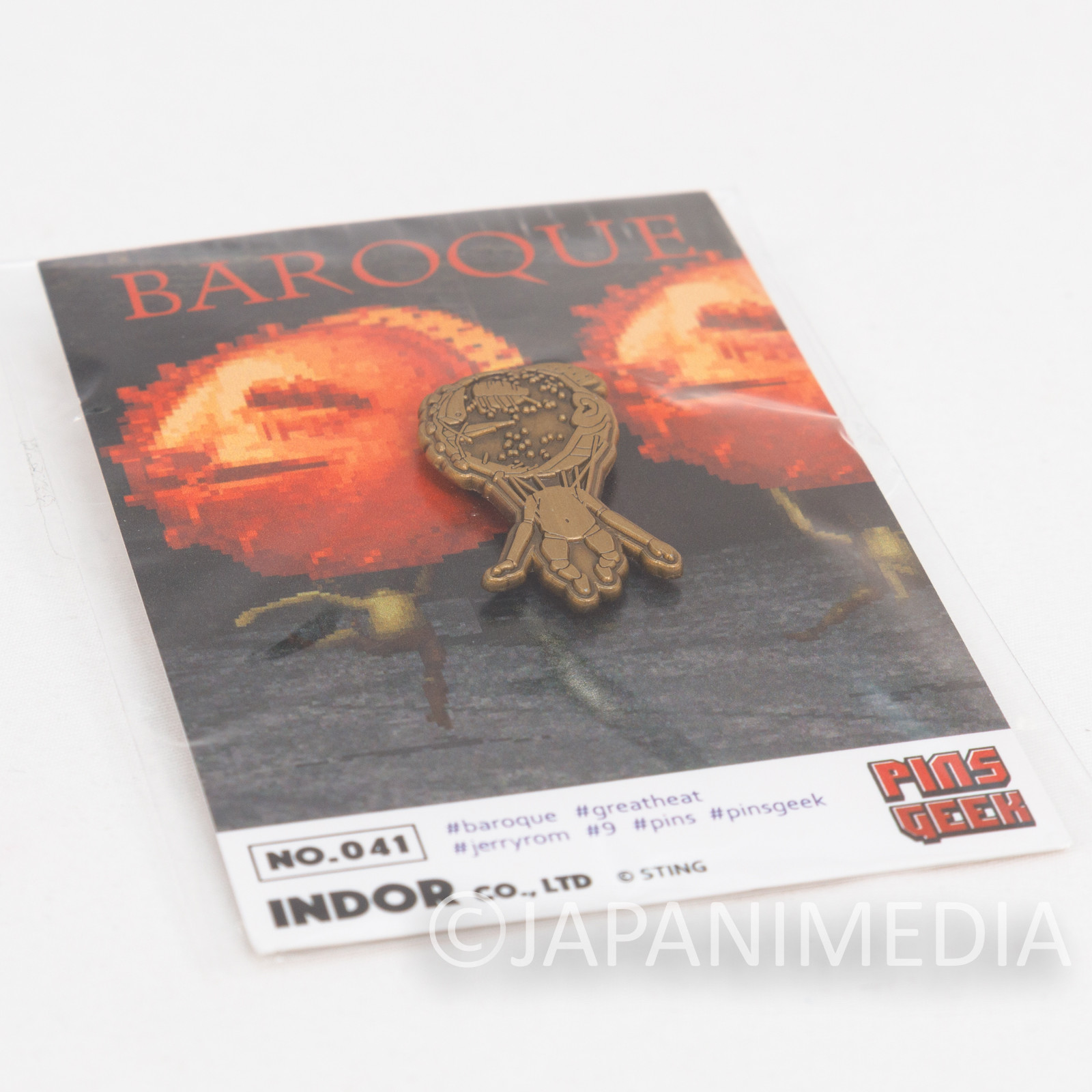 BAROQUE Jerryrom Metal Pins / PS2 Sega Satrun GAME