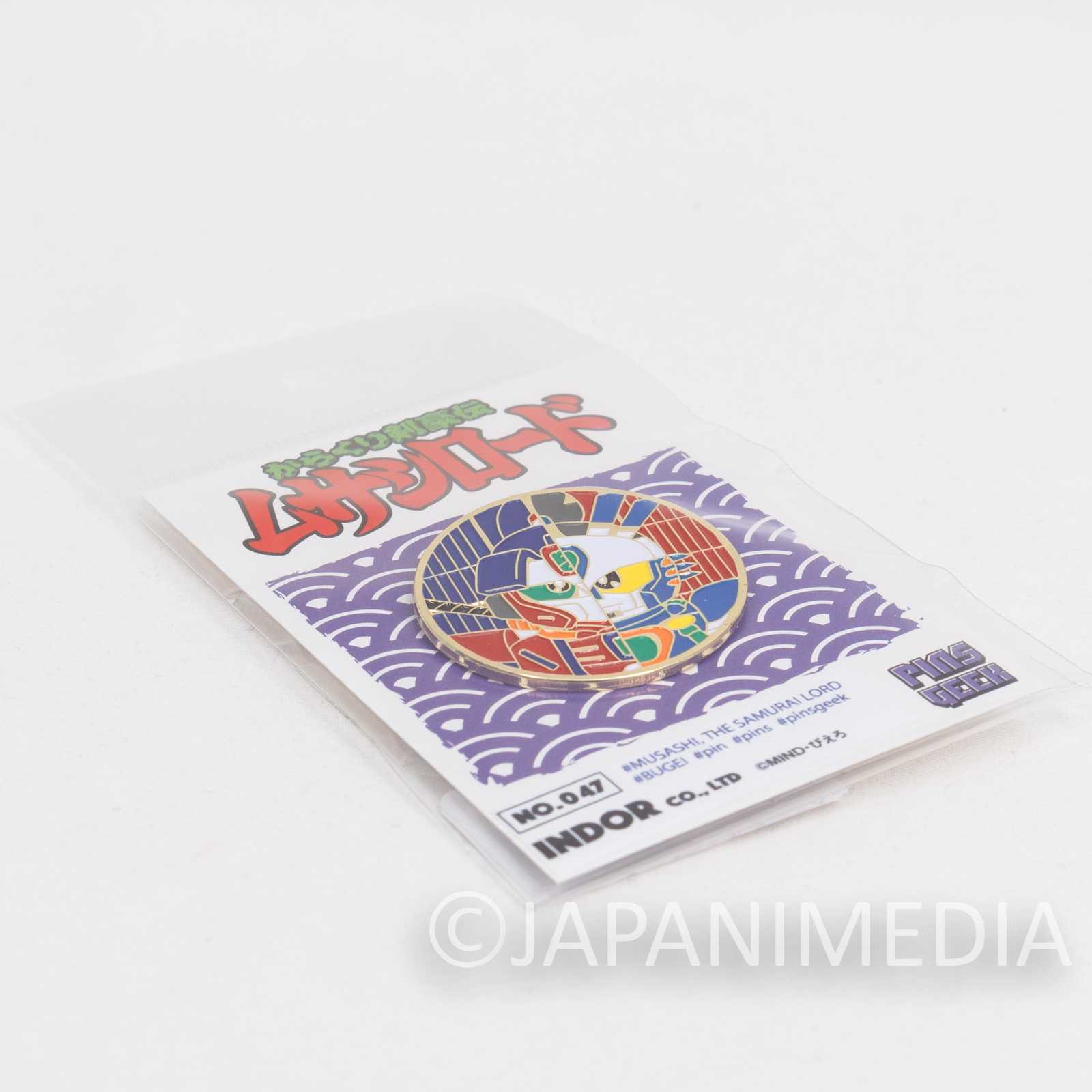 Musashi, the Samurai Lord Metal Pins #2 Kojiro ANIME Karakuri Kengo Den Japanimedia Store