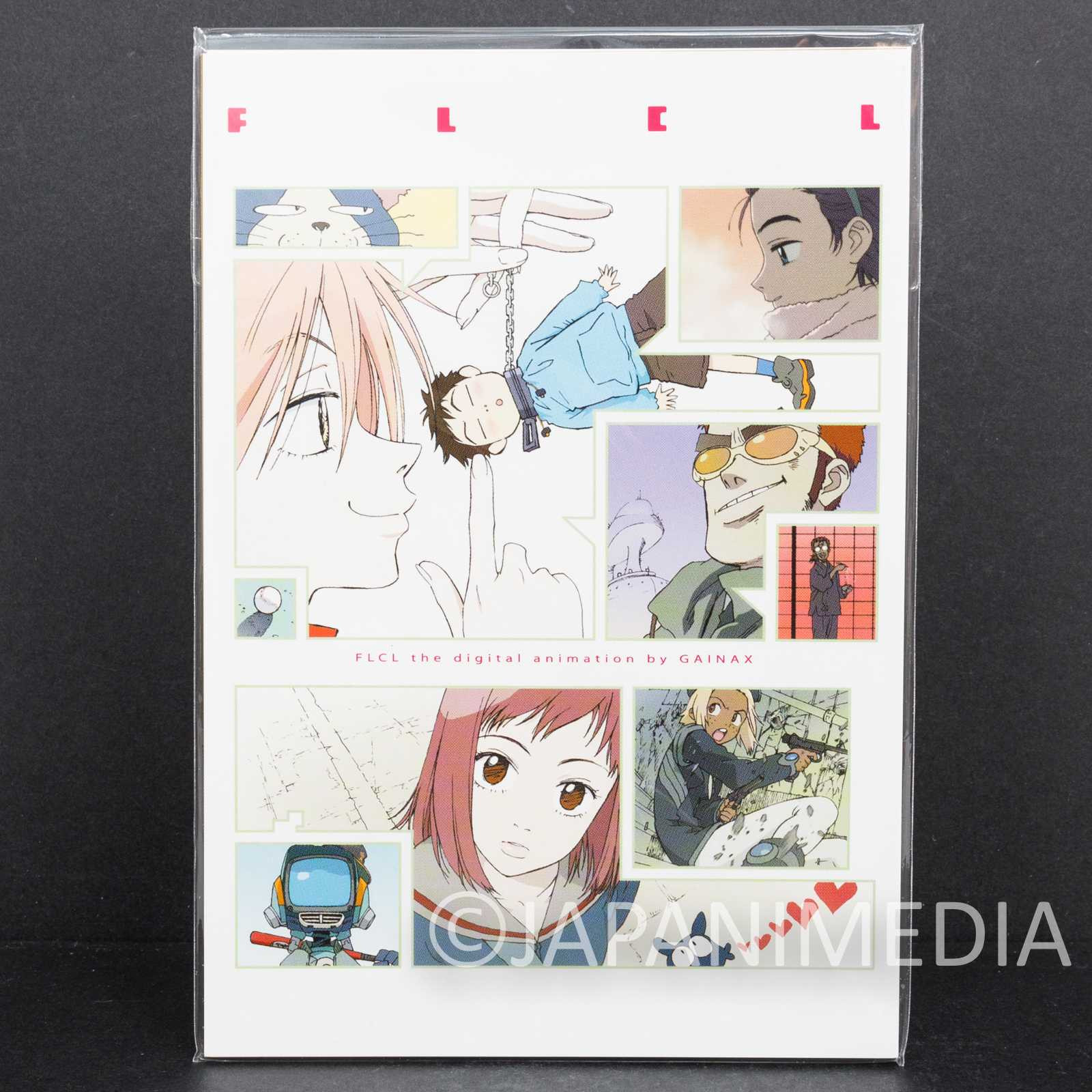 FLCL Post Card 8pc Set GAINAX JAPAN ANIME Japanimedia Store