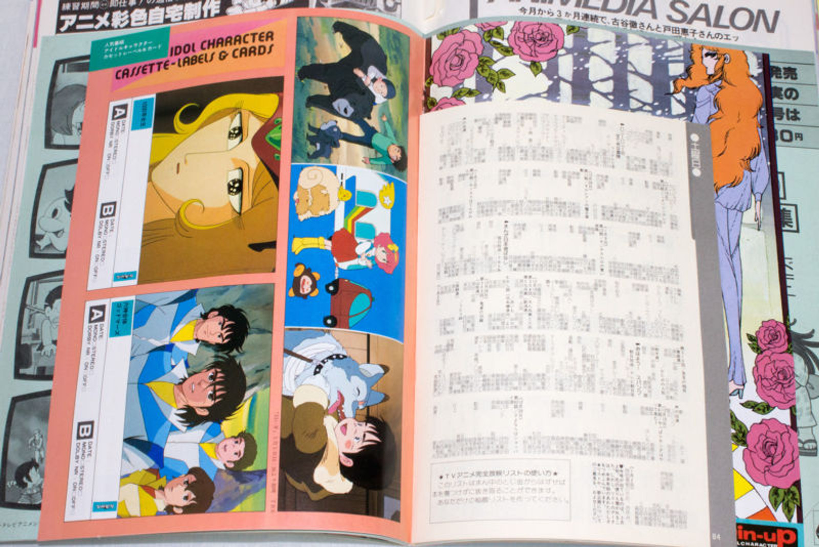 Animedia Japan Anime Magazine 04/1982 Vol.10 Gakken / GUNDAM3 ideon Queen Millennia