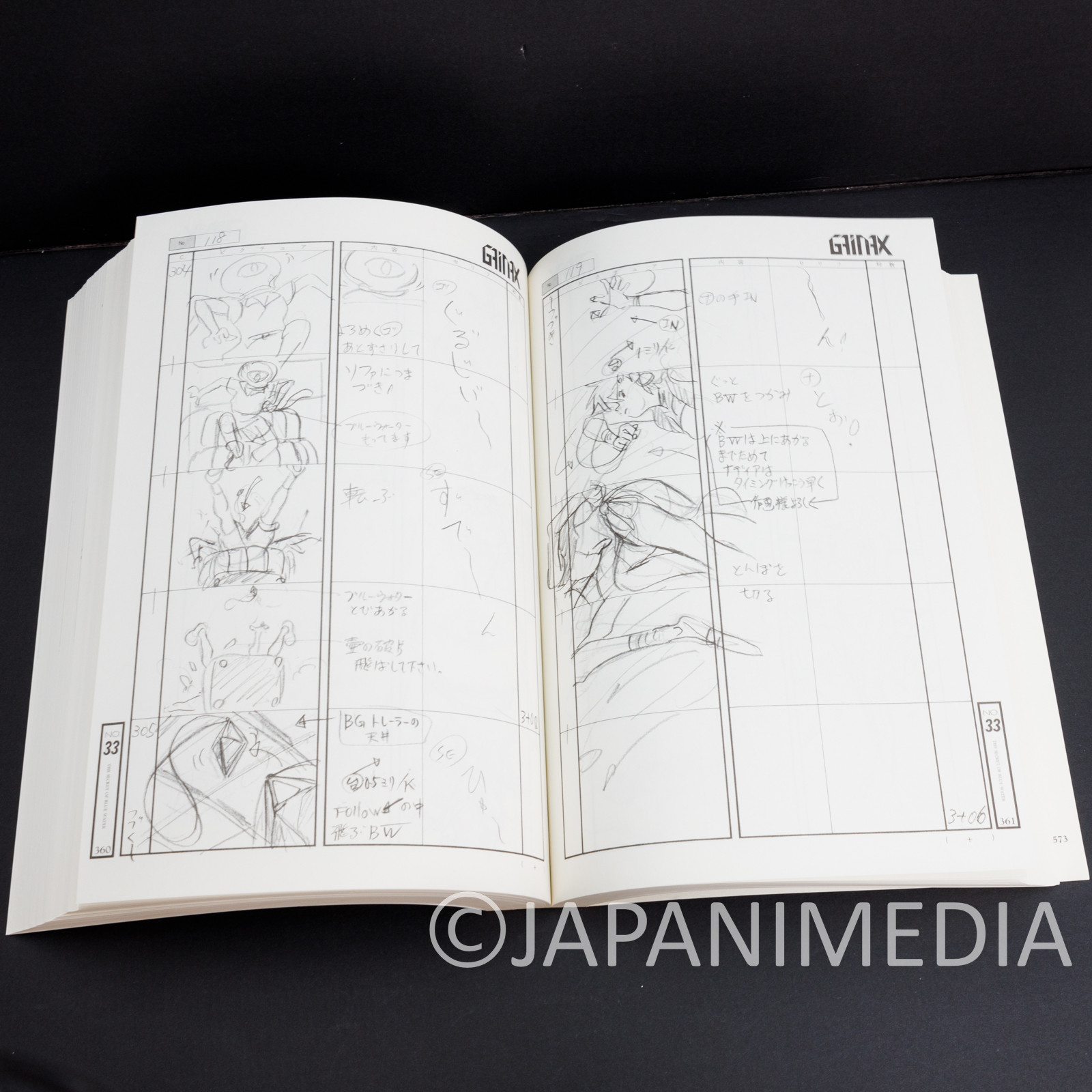 Nadia The Secret of Blue Water Storyboard Continuity Book Vol.7 JAPAN ANIME