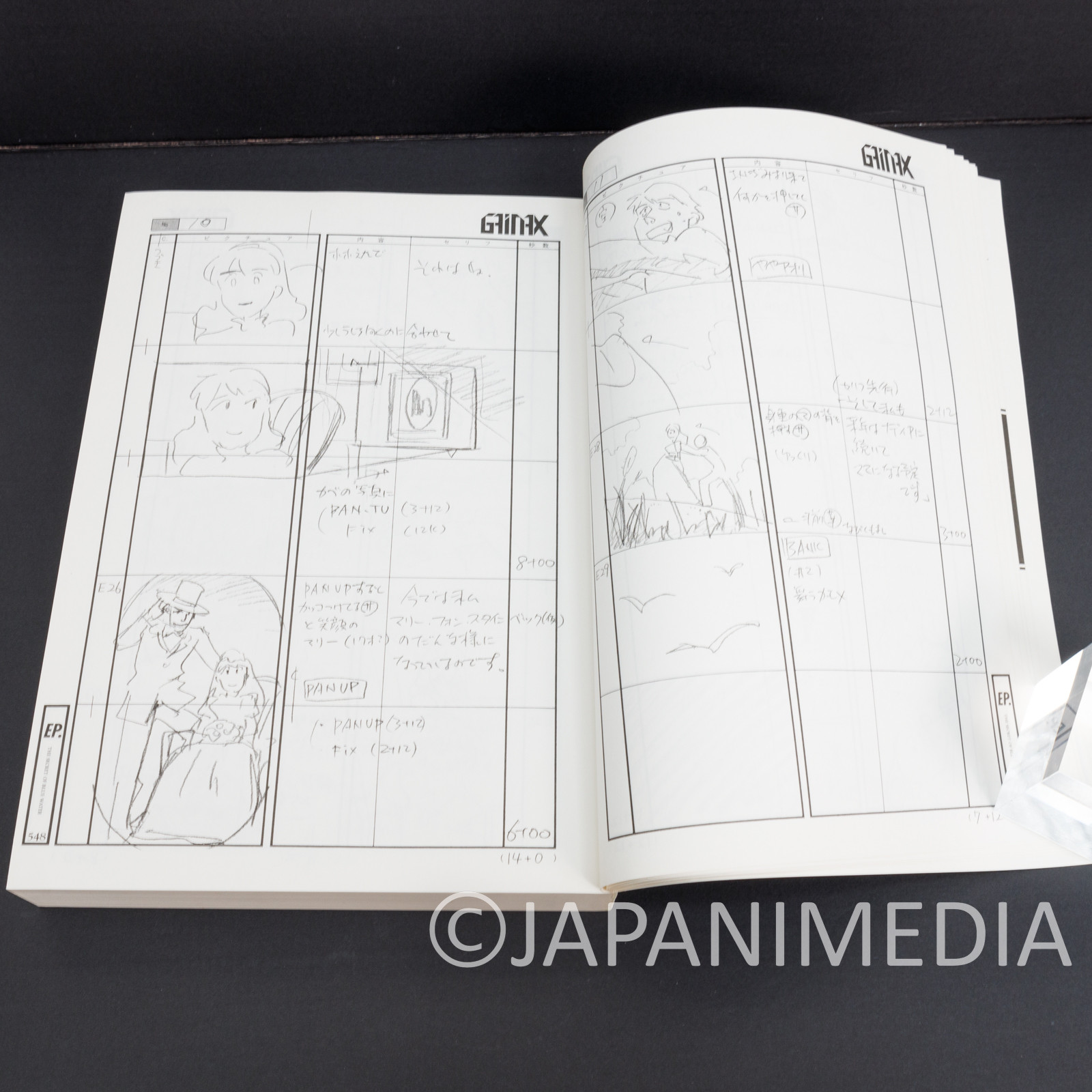 Nadia The Secret of Blue Water Storyboard Continuity Book Vol.8 JAPAN ANIME