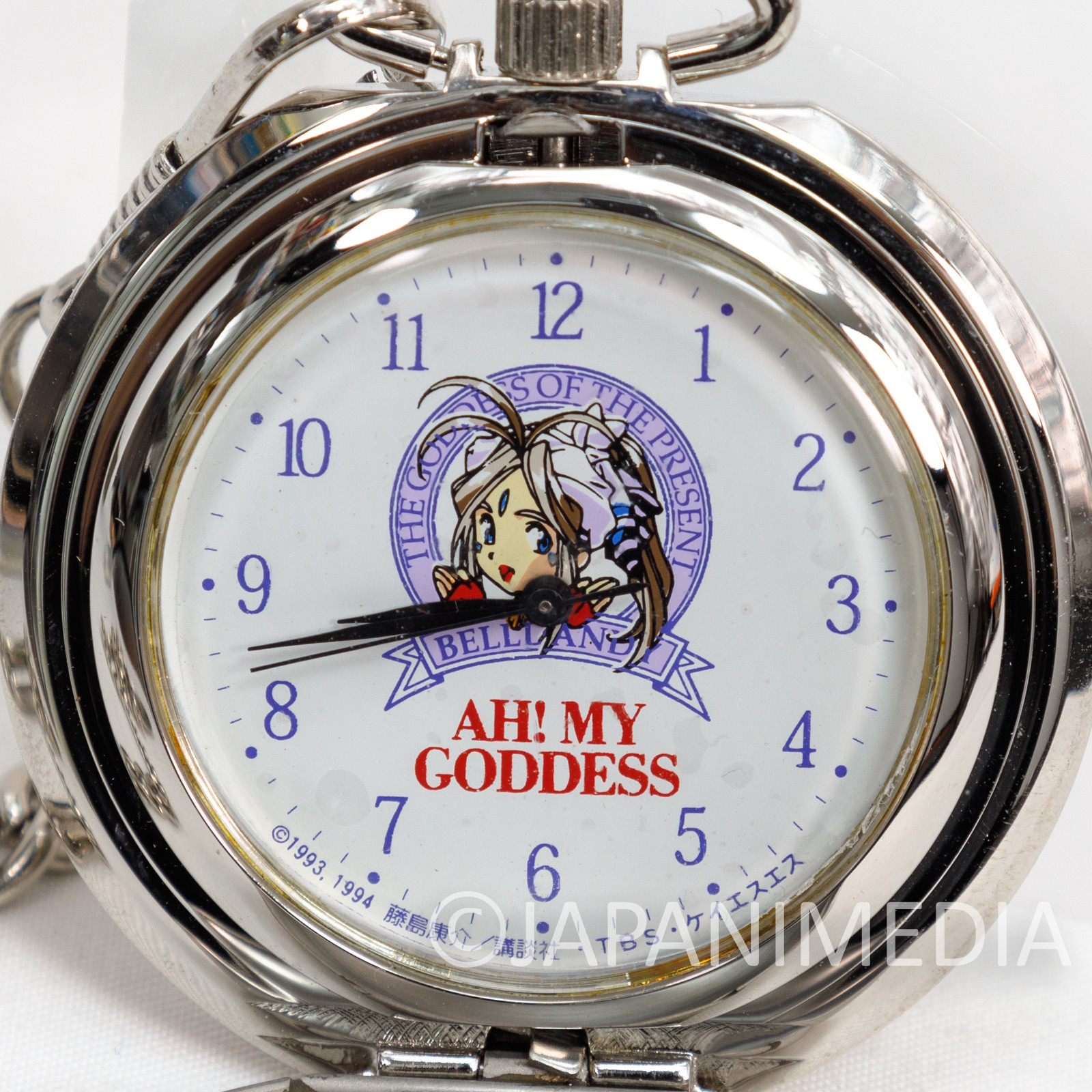 RARE! Ah! My Goddess Belldandy Pocket Watch JAPAN ANIME MANGA