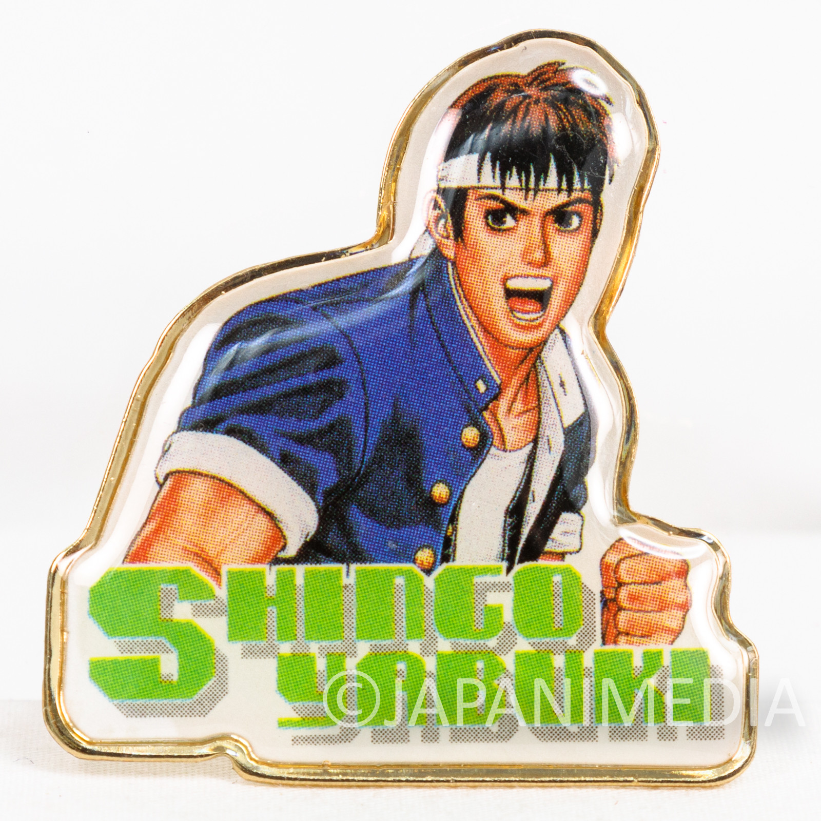King of Fighters KOF '97 Shingo Yabuki Metal Pins JAPAN SNK NEOGEO