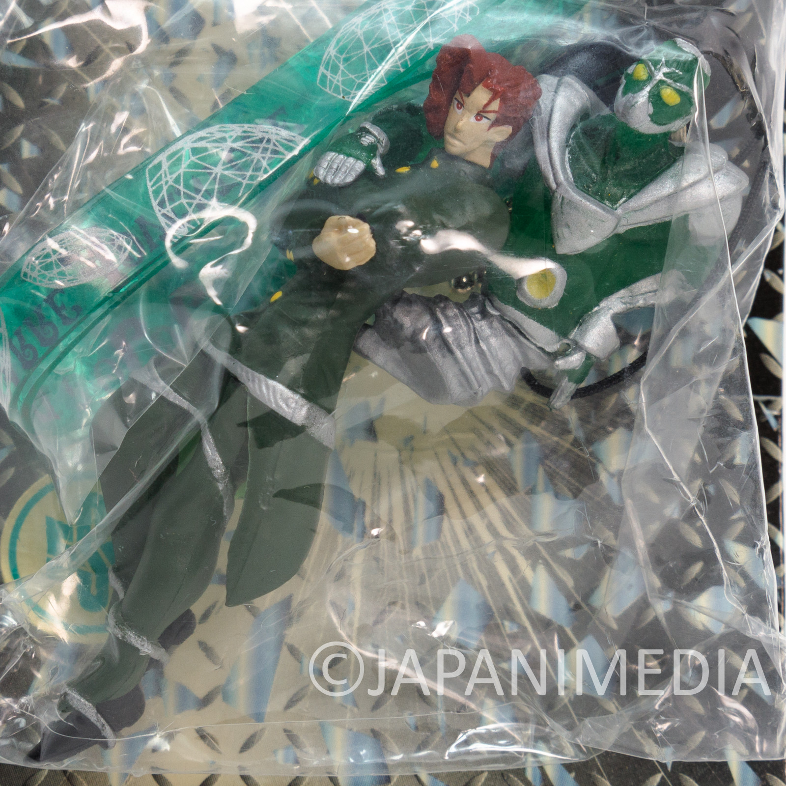 Jojo's Bizarre Adventure Noriaki Kakyoin & Hierophant Green Figure Strap