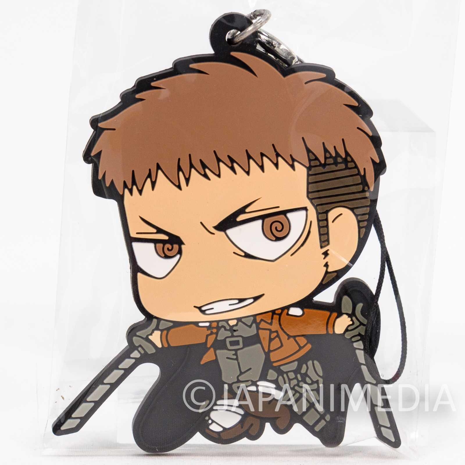 Attack on Titan Jean Kirstein Rubber Mascot Strap JAPAN ANIME Japanimedia Store FRONT Attack on Titan Jean Kirstein Rubber Mascot Strap JAPAN ANIME Japanimedia Store FRONT