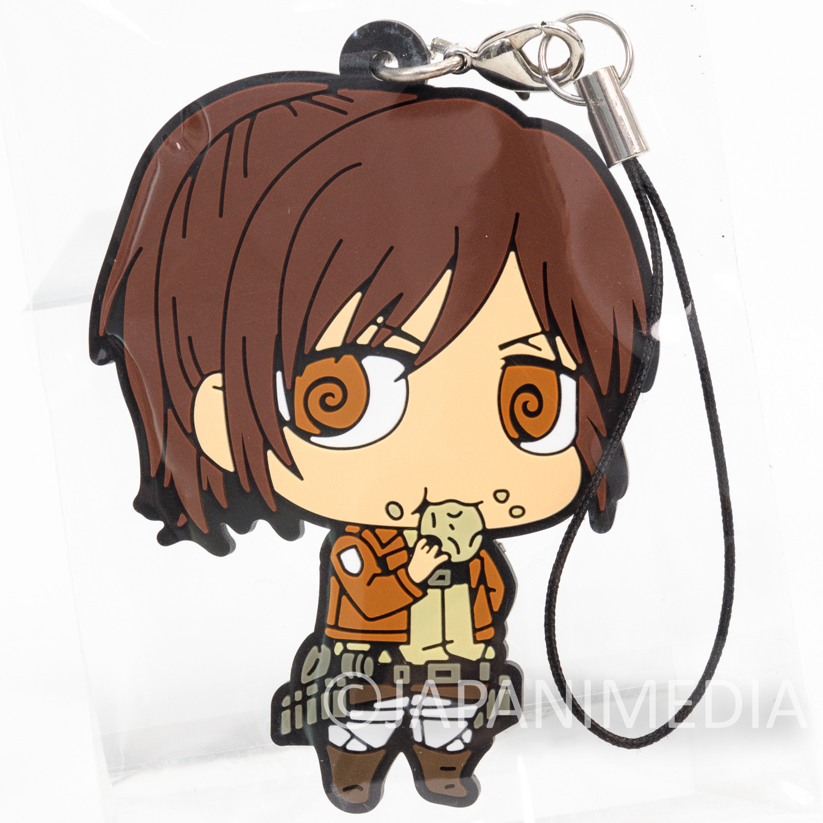 Attack on Titan Sasha Braus Rubber Mascot Strap JAPAN ANIME