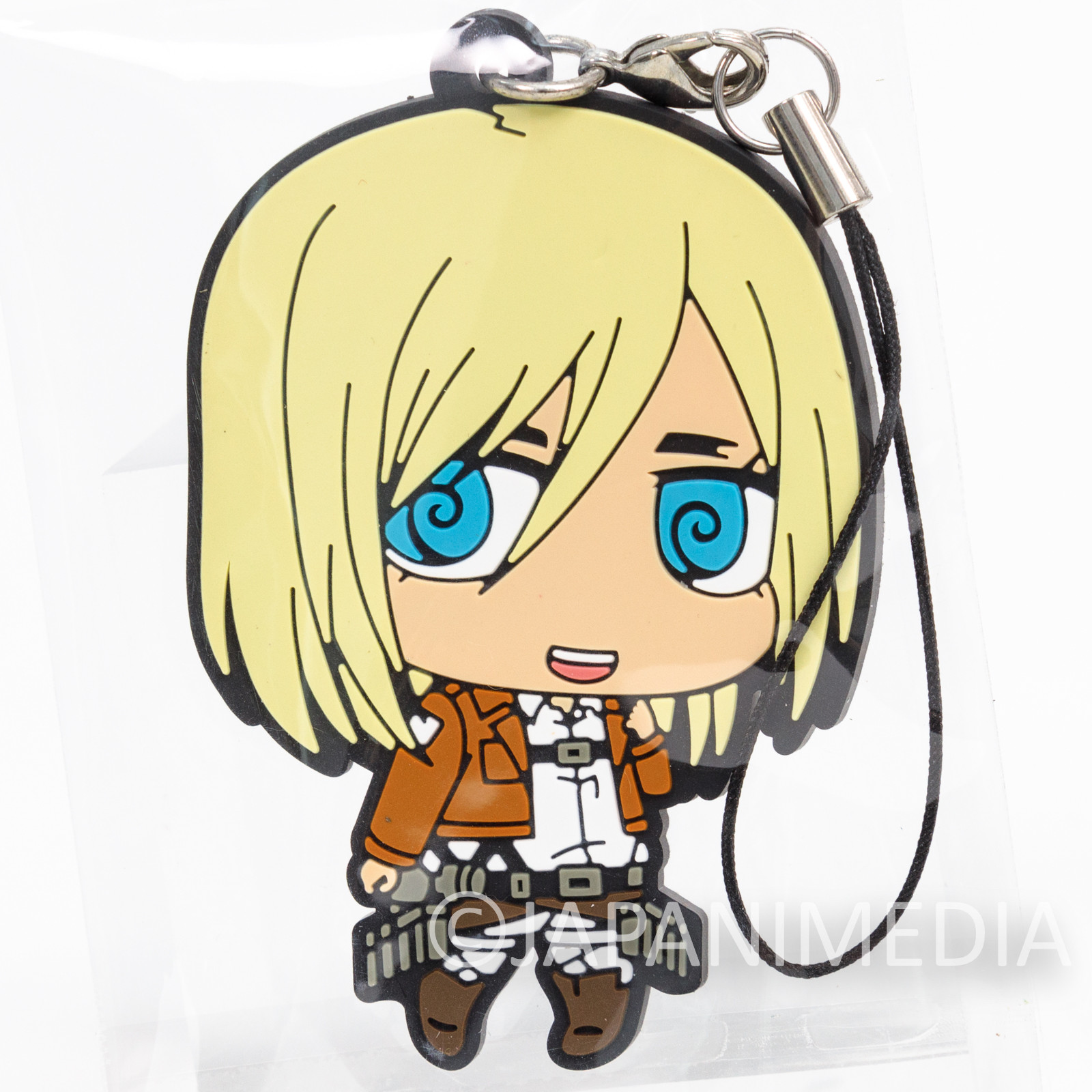 Attack on Titan Historia Reiss Rubber Mascot Strap JAPAN ANIME