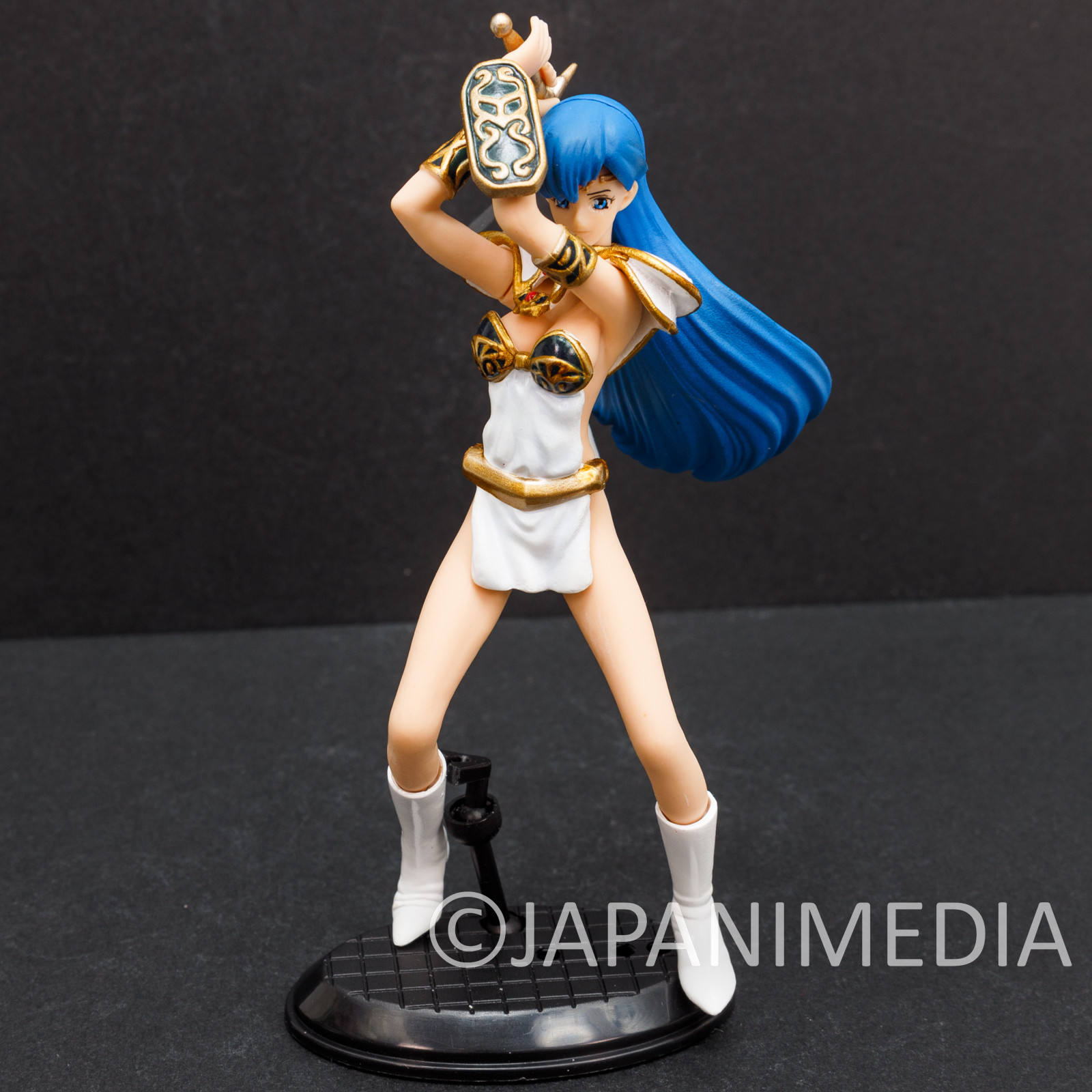 RARE! Fantasm Soldier Valis Yuko Aso Figure (White Armor) / JAPAN GAME MSX NES