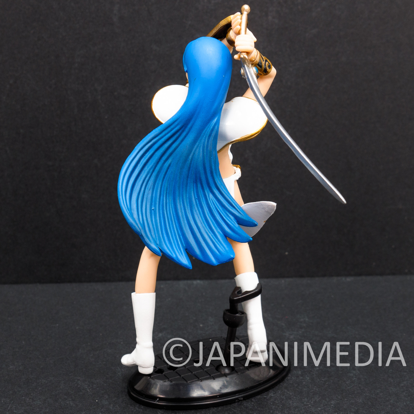 RARE! Fantasm Soldier Valis Yuko Aso Figure (White Armor) / JAPAN GAME MSX NES