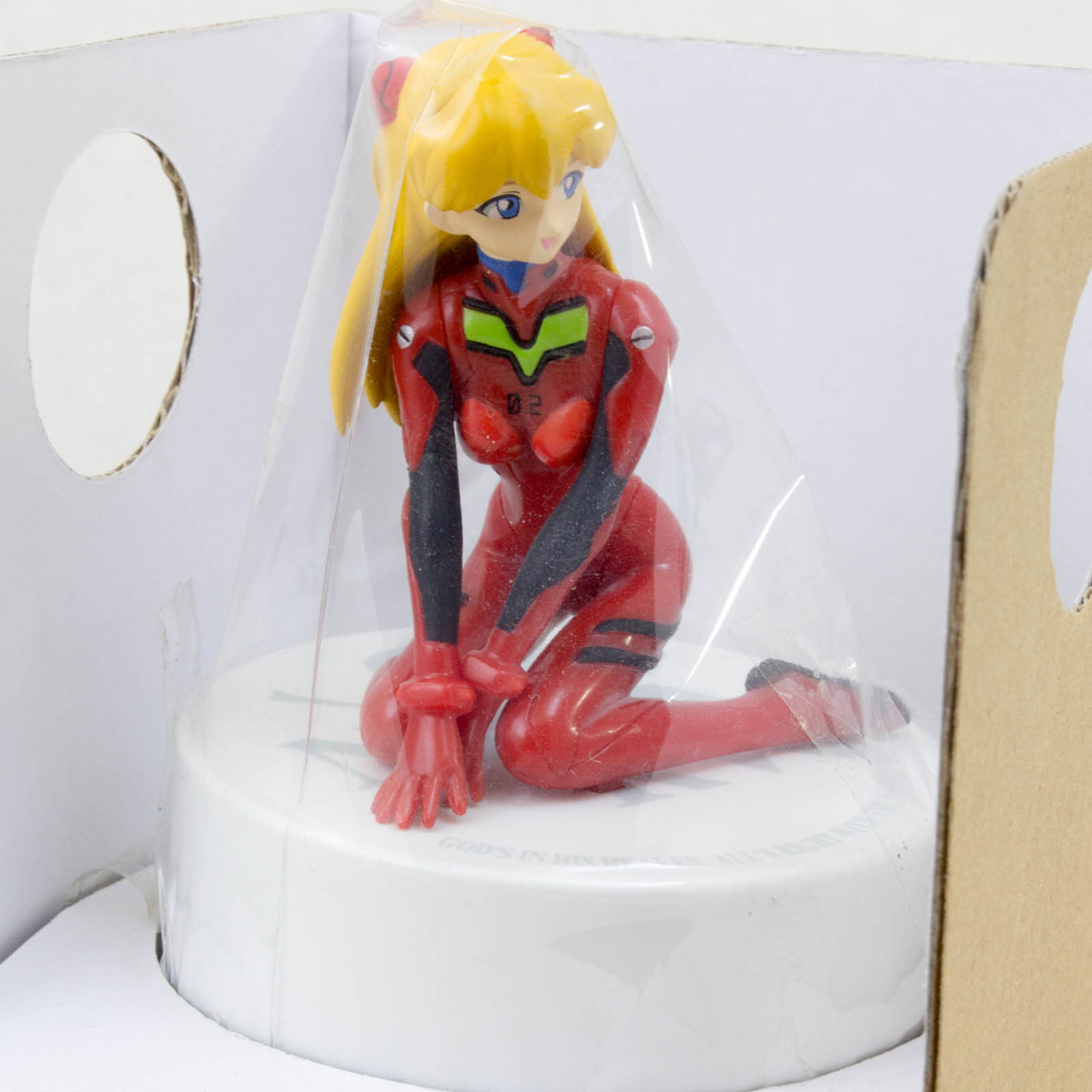Evangelion Asuka Langley Figure Music Box "Fly Me to The Moon" SEGA JAPAN ANIME