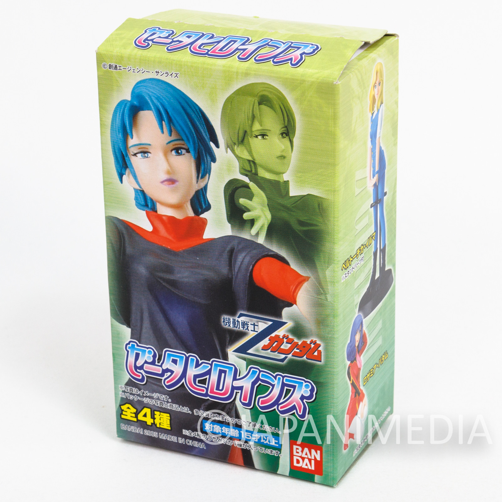 Zeta Gundam Rosamia Badam Figure Zeta Heroines BANDAI