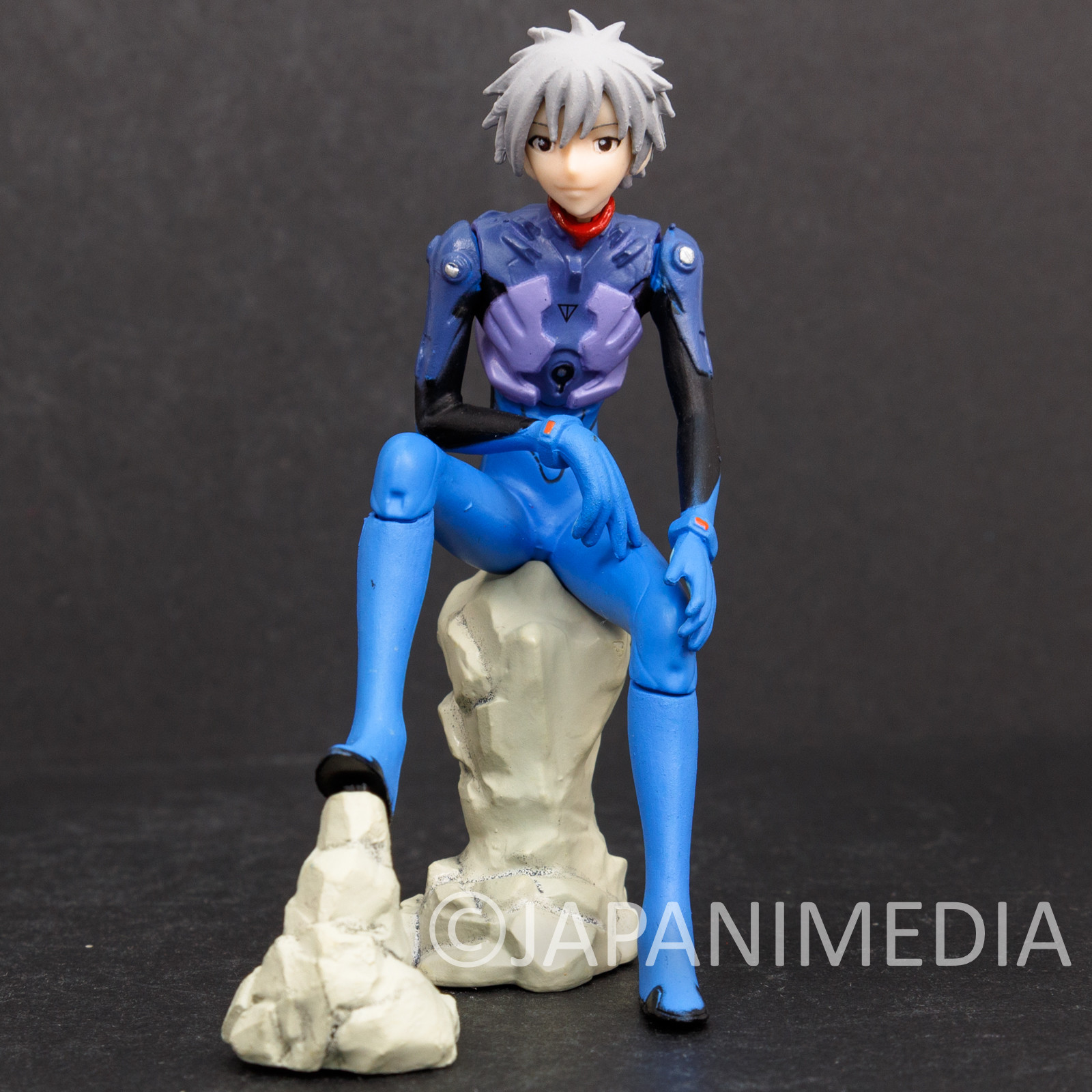 Evangelion Mini Figure 4pc Set [ Shinji Asuka Ayanami Kaworu ] BANDAI JAPAN