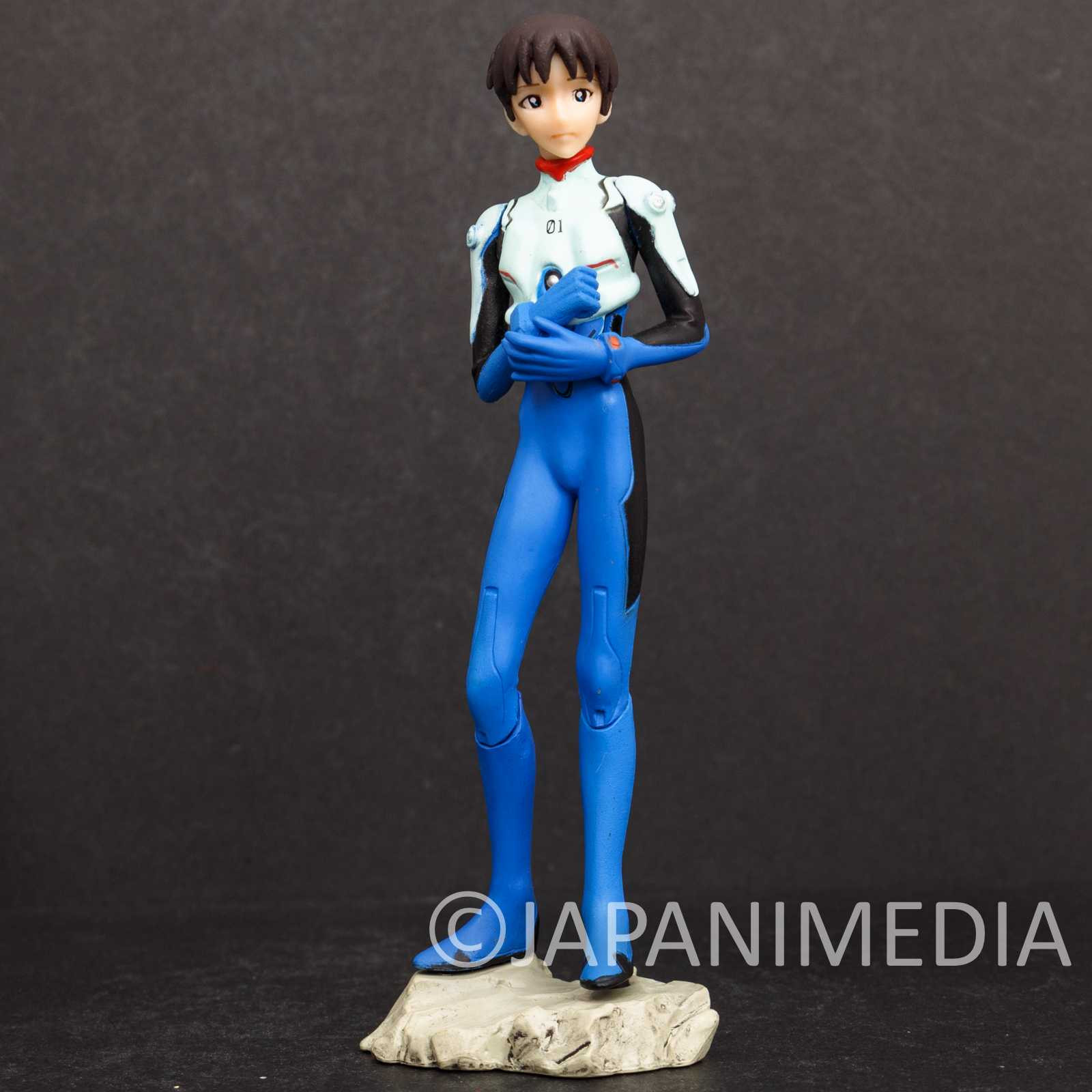 Evangelion Mini Figure 4pc Set [ Shinji Asuka Ayanami Kaworu ] BANDAI JAPAN Japanimedia Store 8