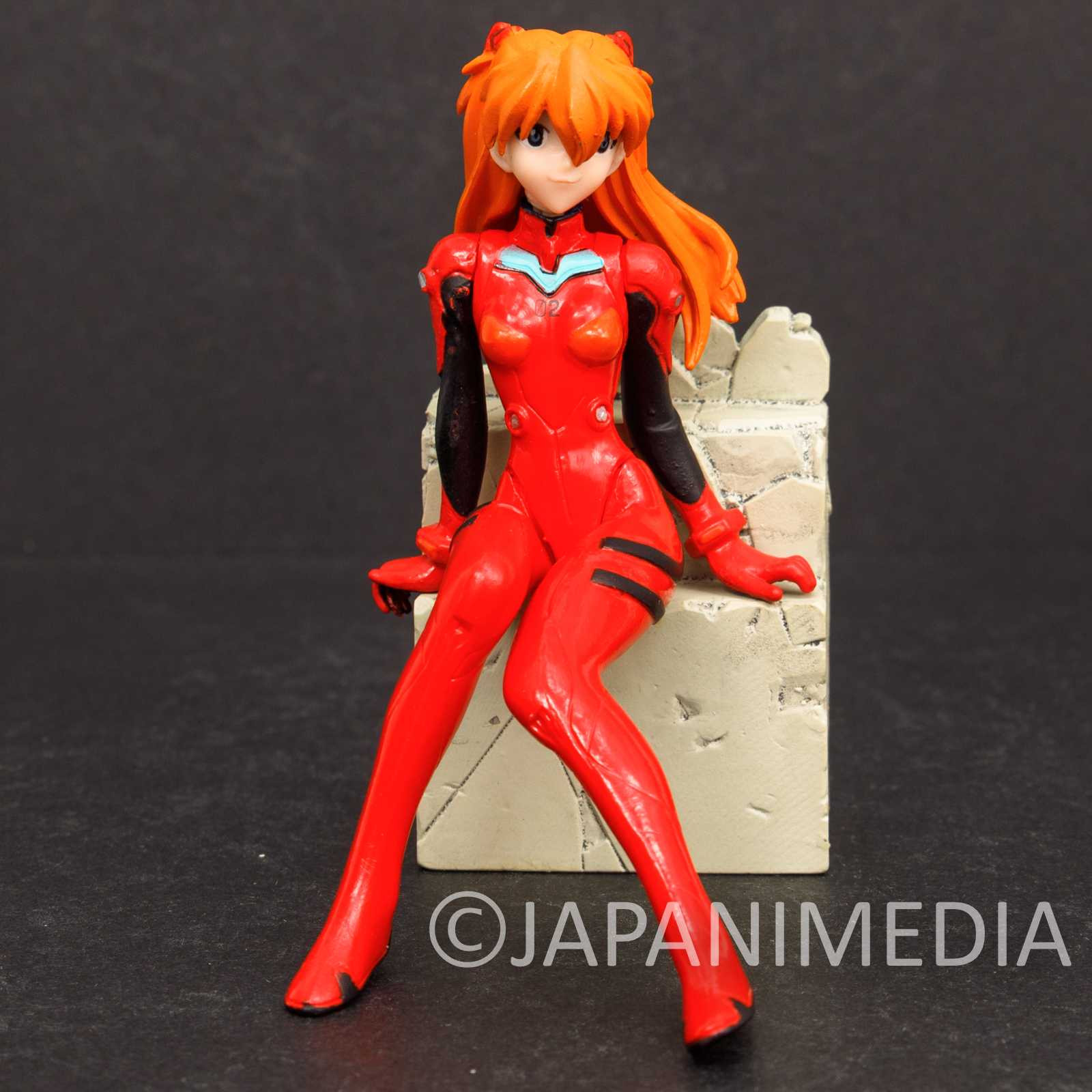 Evangelion Mini Figure 4pc Set [ Shinji Asuka Ayanami Kaworu ] BANDAI JAPAN Japanimedia Store 9