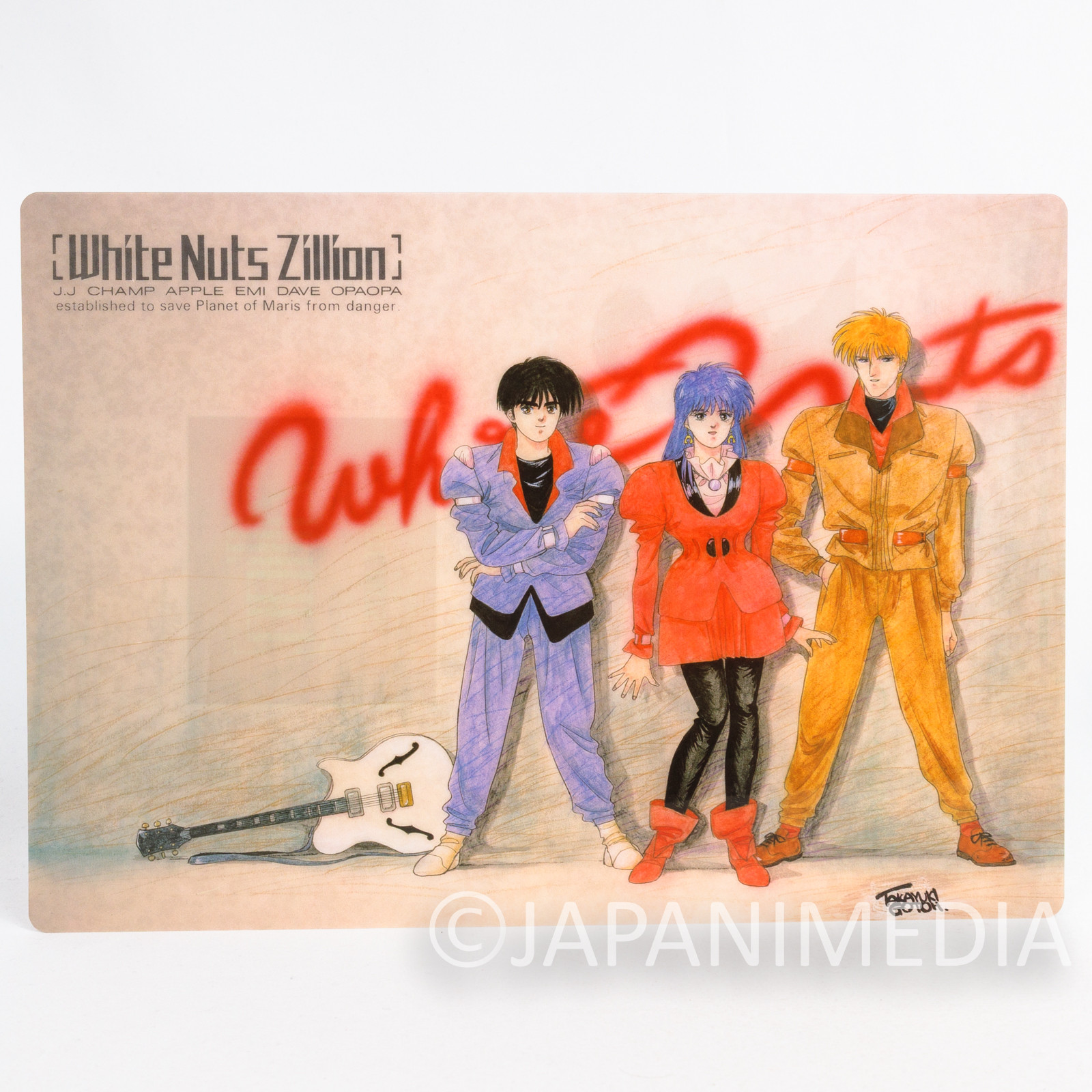 Red Photon Zillion Cassette Index Card 8 Sheet JAPAN - Japanimedia Store