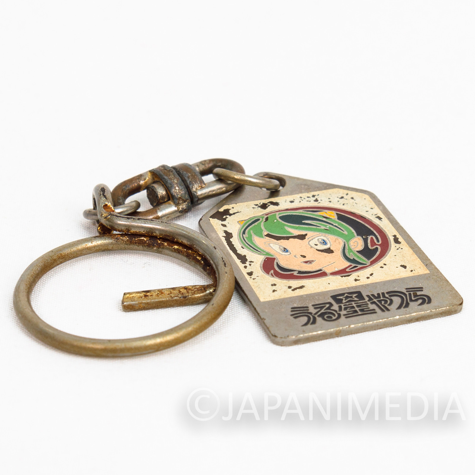 Retro Urusei Yatsura LUM Metal Charm Keychain JAPAN ANIME MANGA