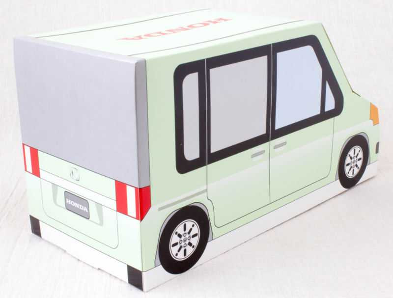 HONDA Asimo Trio Mascot Figure Type LED Light & Digital Clock & Voice Memo JAPAN 3