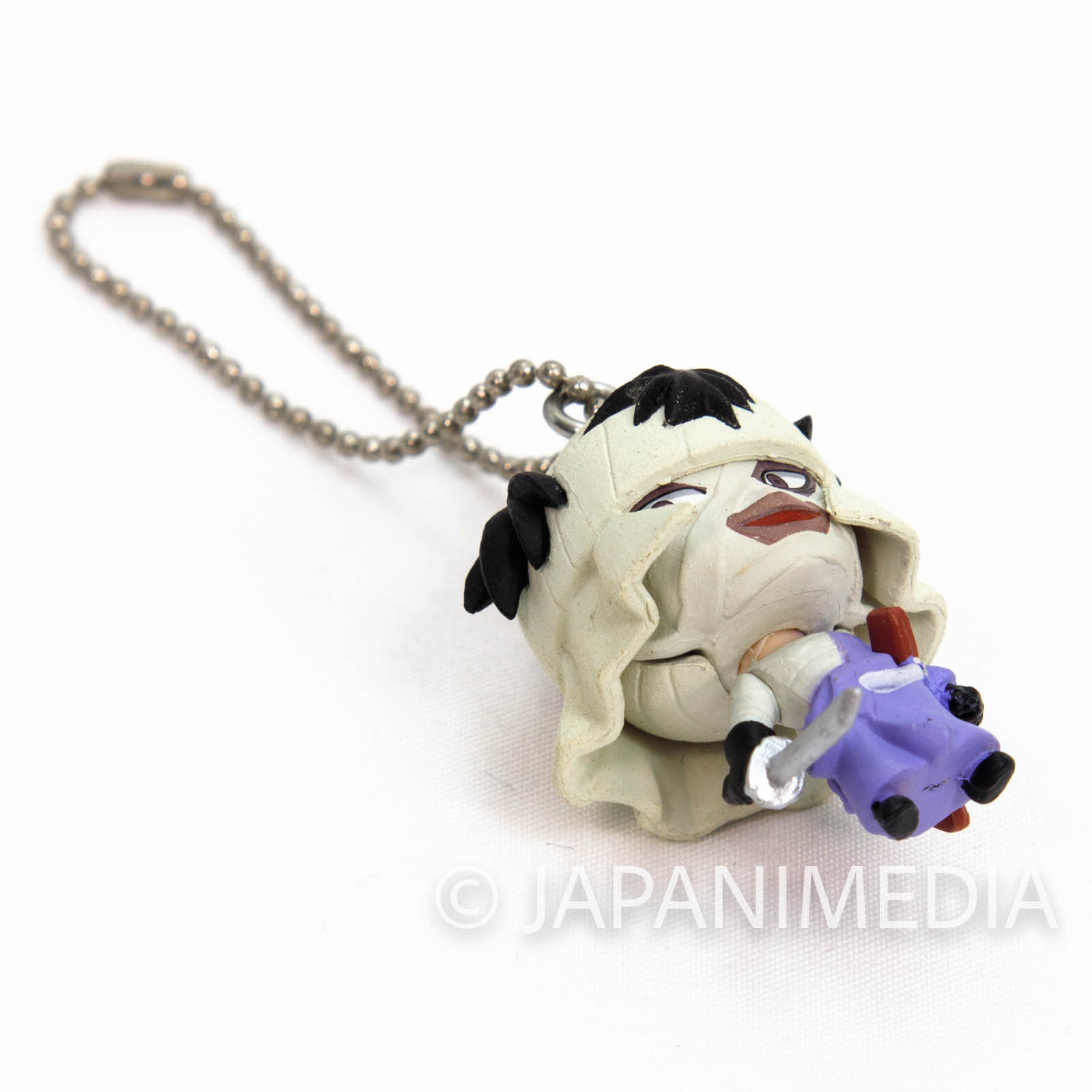 Rurouni Kenshin Makoto Shishio Gashapon Swing Figure Ballchain JAPAN ANIME