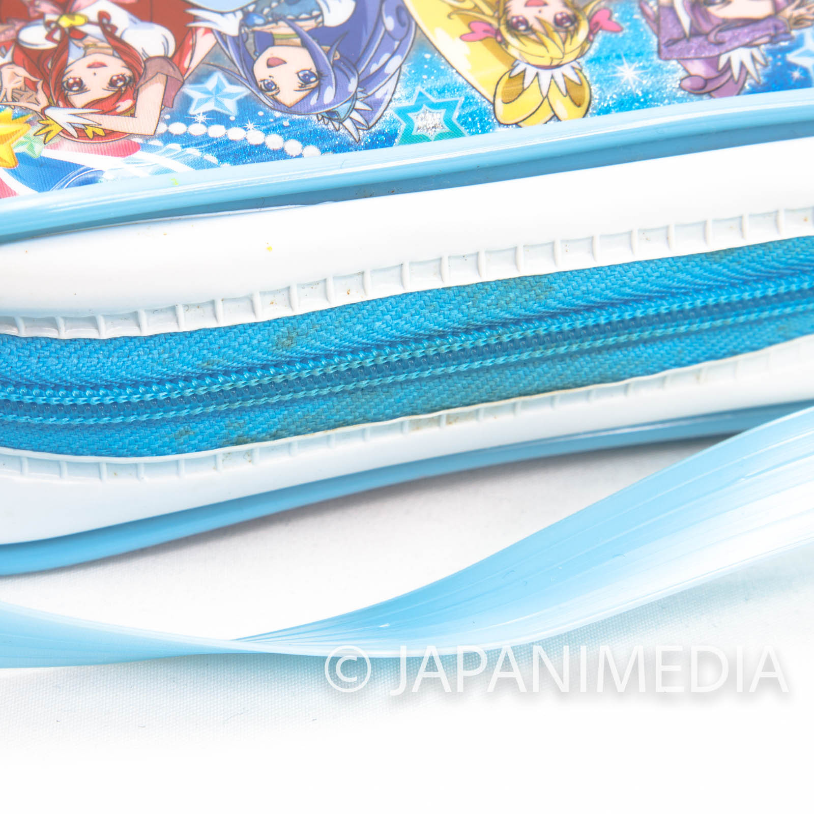 Pretty Cure All Stars Vinyl Mini Pouch Bag (Blue ver.) 2014 JAPAN ANIME