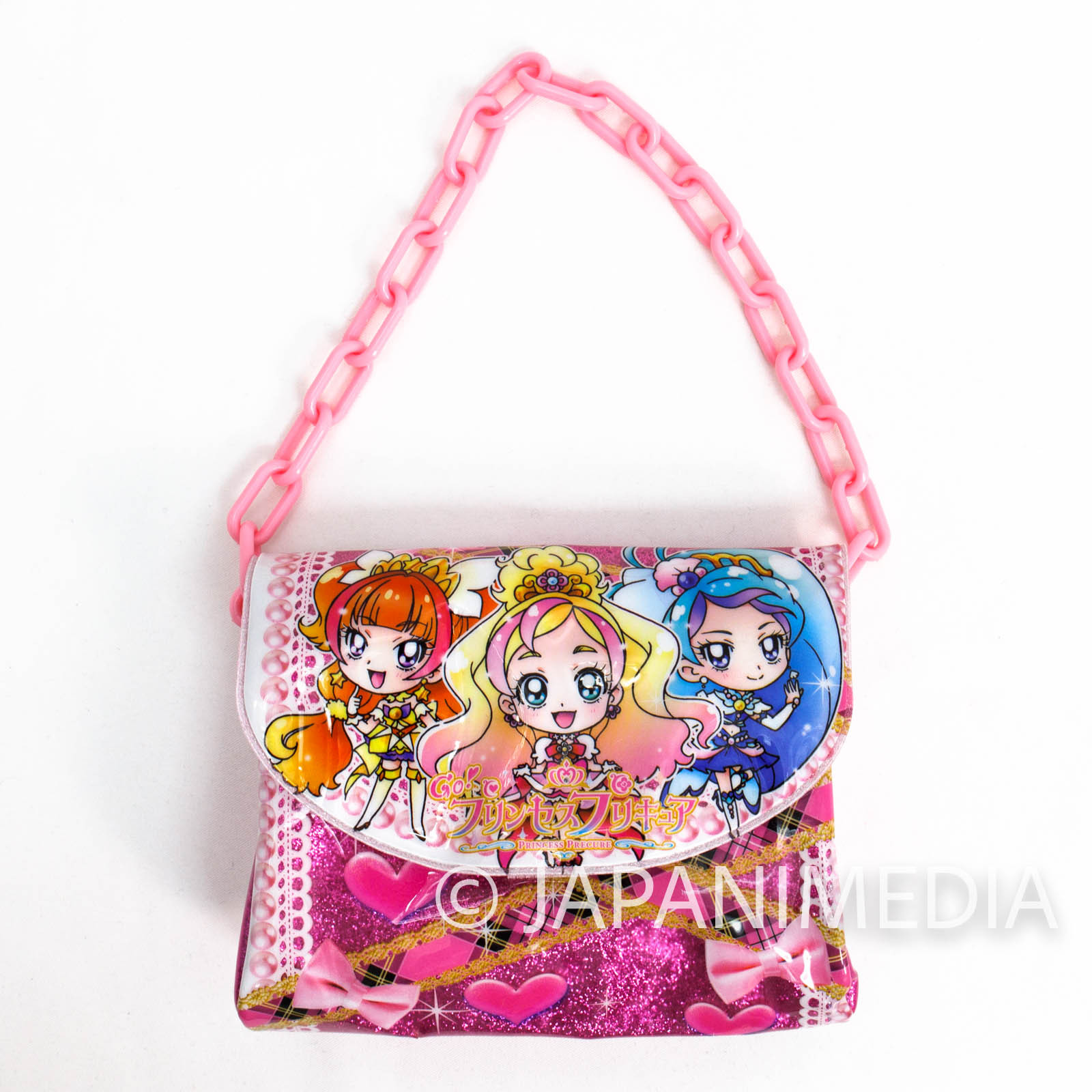 Go! Princess PreCure Vinyl Mini Bag JAPAN ANIME