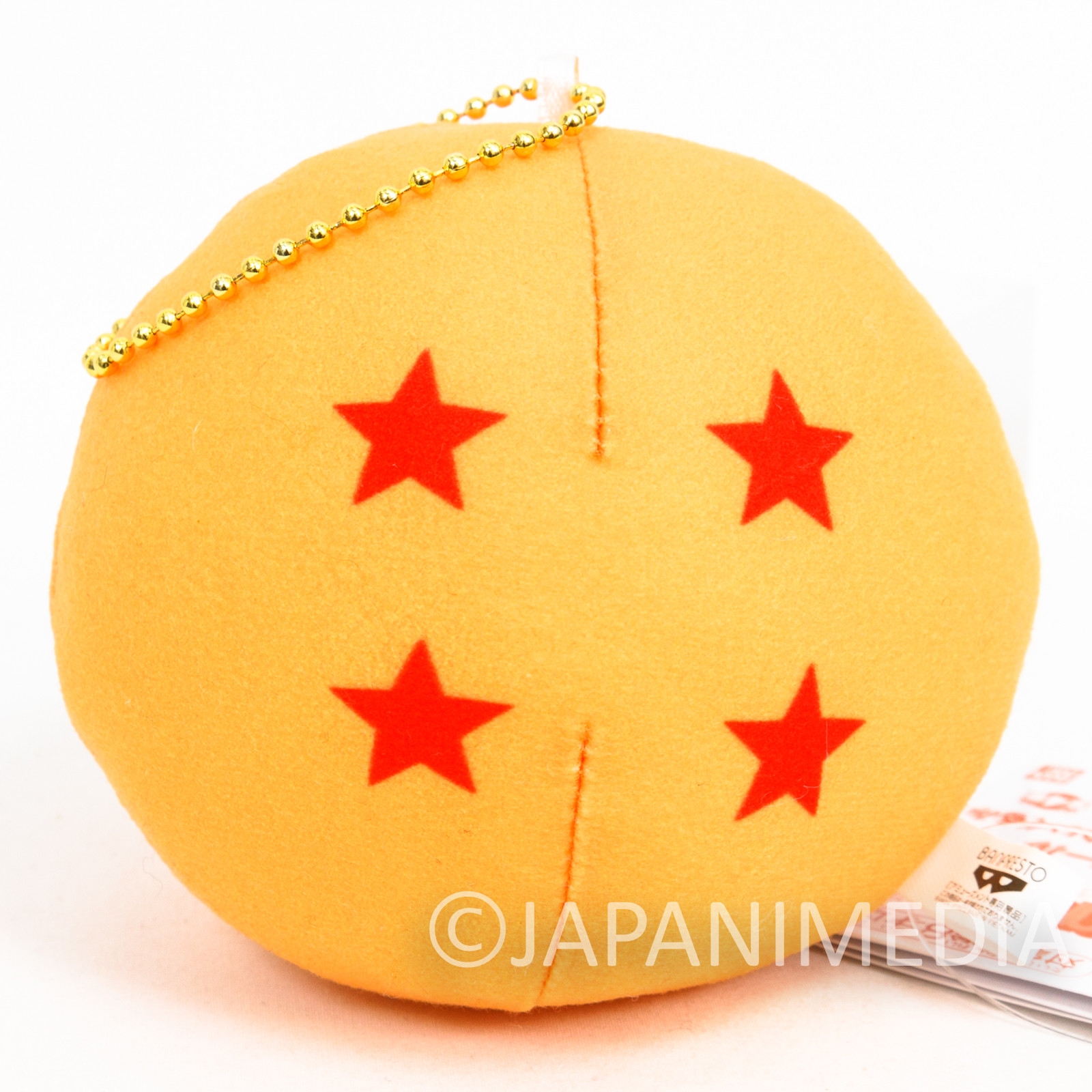 Dragon Ball Four-Star Plush Doll Ballchain BANDAI JAPAN ANIME MANGA