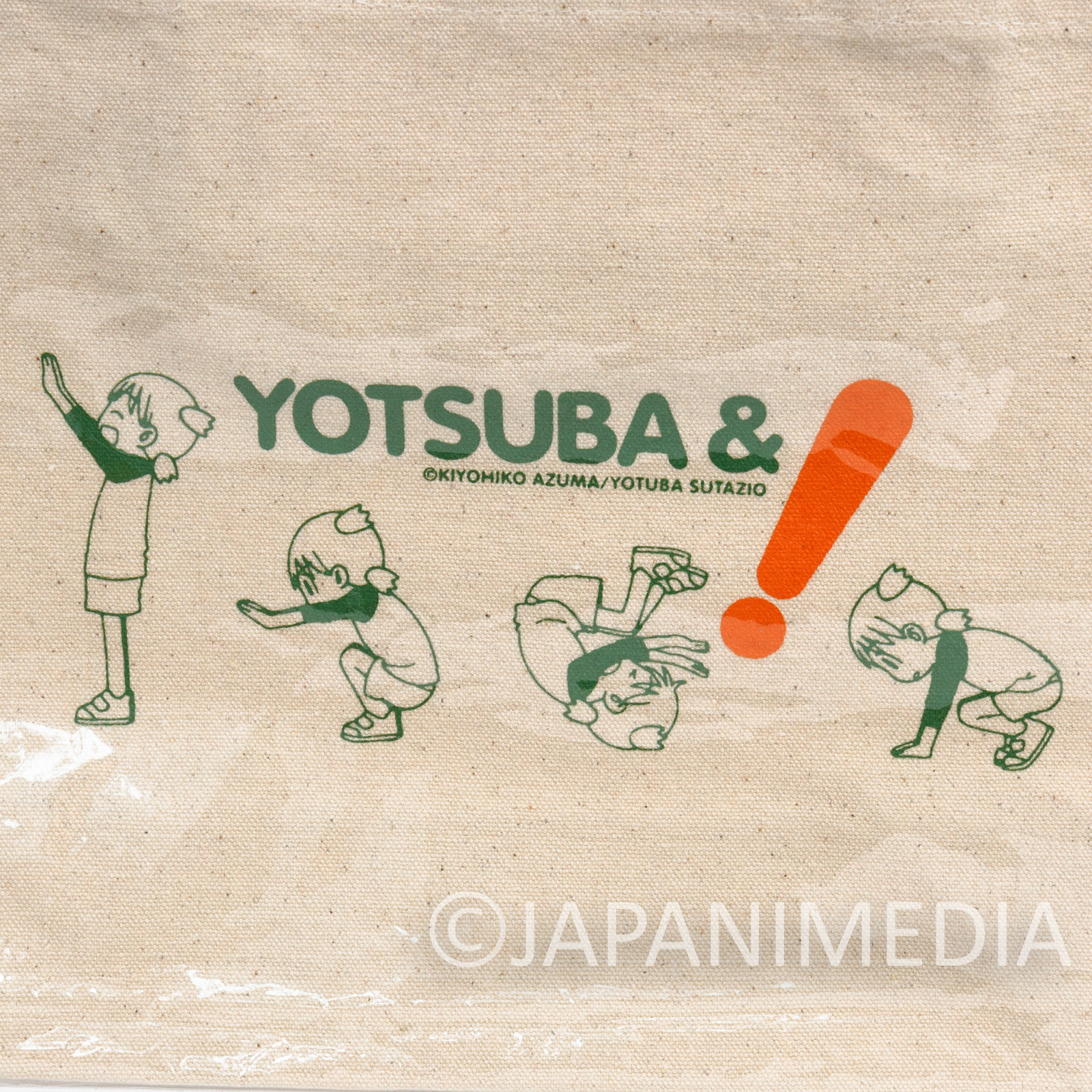 Yotsuba& Tote Bag Yotsuba Forward Rotation JAPAN