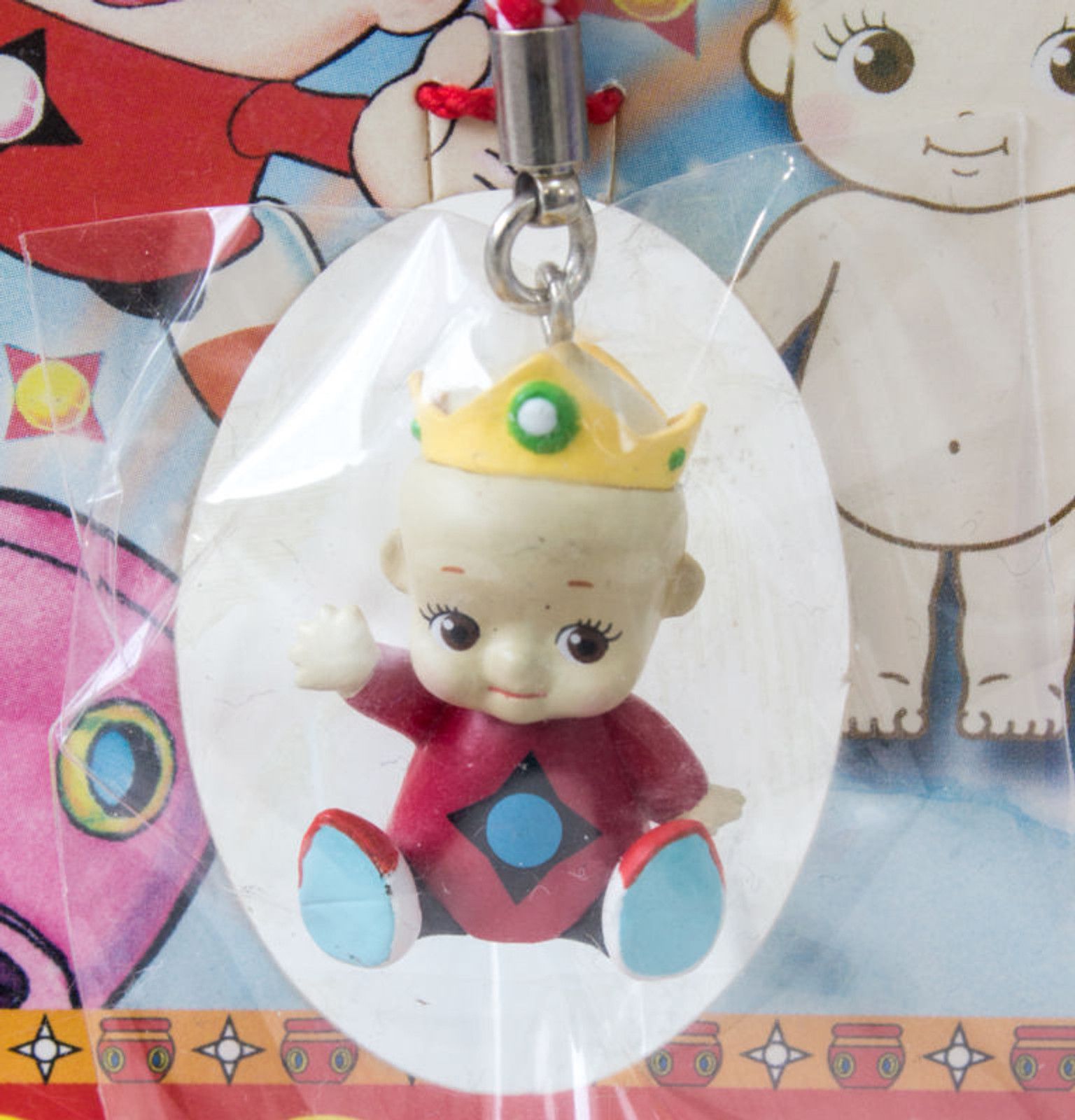 Umeboshi Denka Rose O'neill Kewpie Kewsion Figure Strap JAPAN ANIME