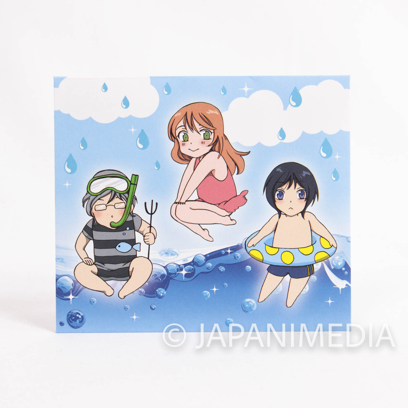 The World Is Still Beautiful Post card & Oil absorbing papers Set JAPAN ANIME