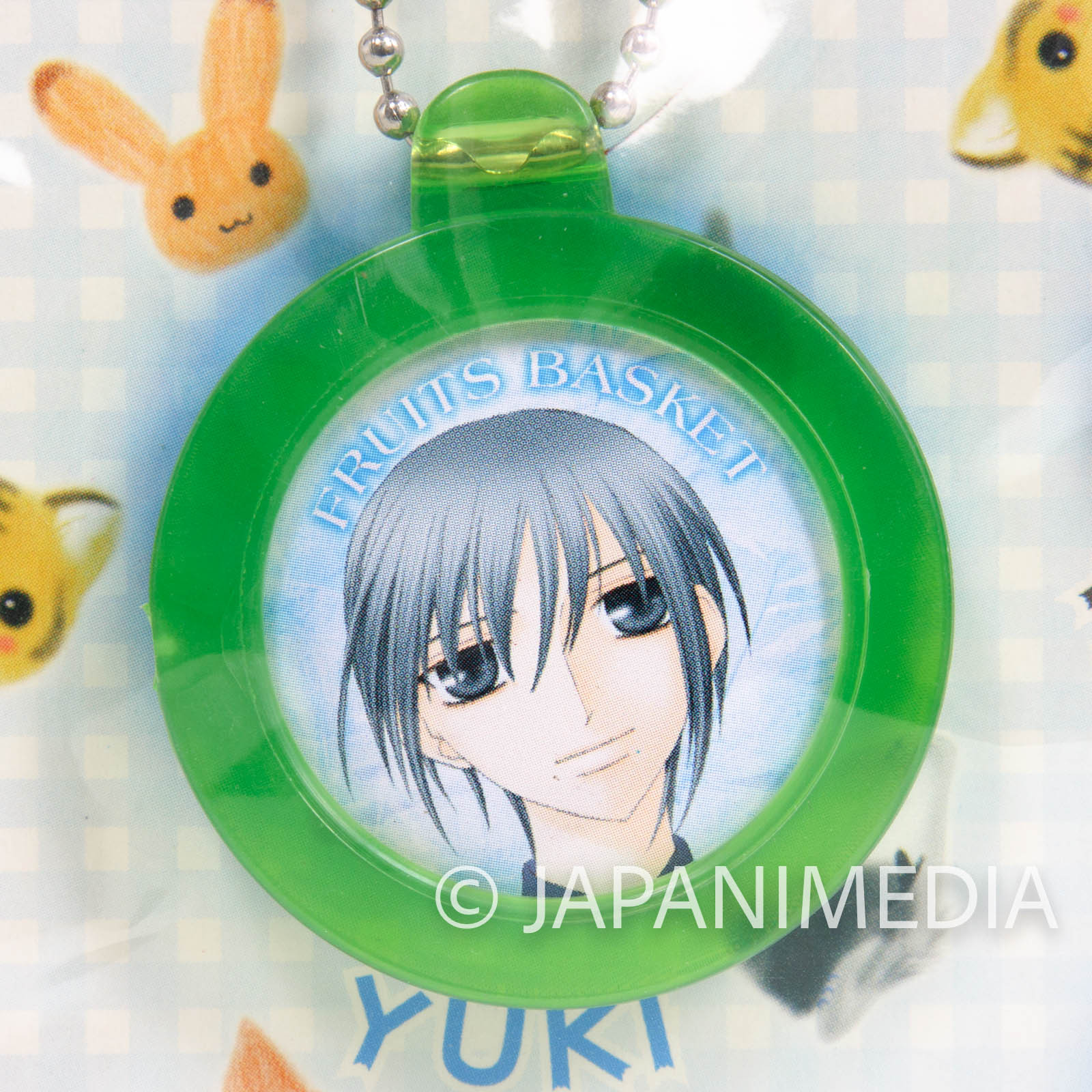 Fruits Basket Button badge 7pc & Keychain case set collection JAPAN MANGA