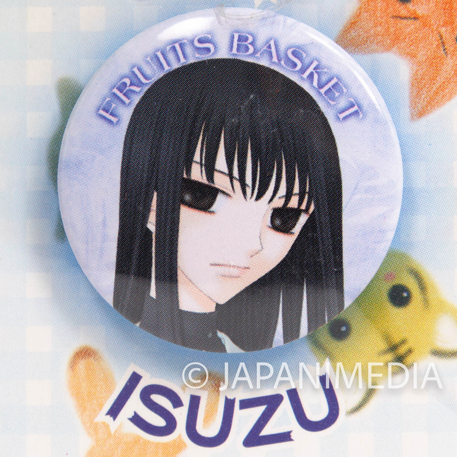 Fruits Basket Button badge 7pc & Keychain case set collection JAPAN MANGA