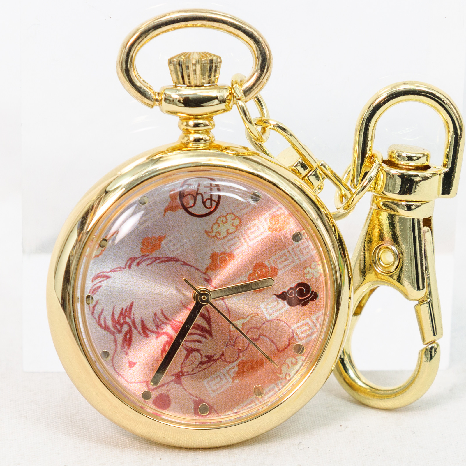 Bronze Clock Keychain With Heart Charm with Sweet Saying – JewelryEveryday