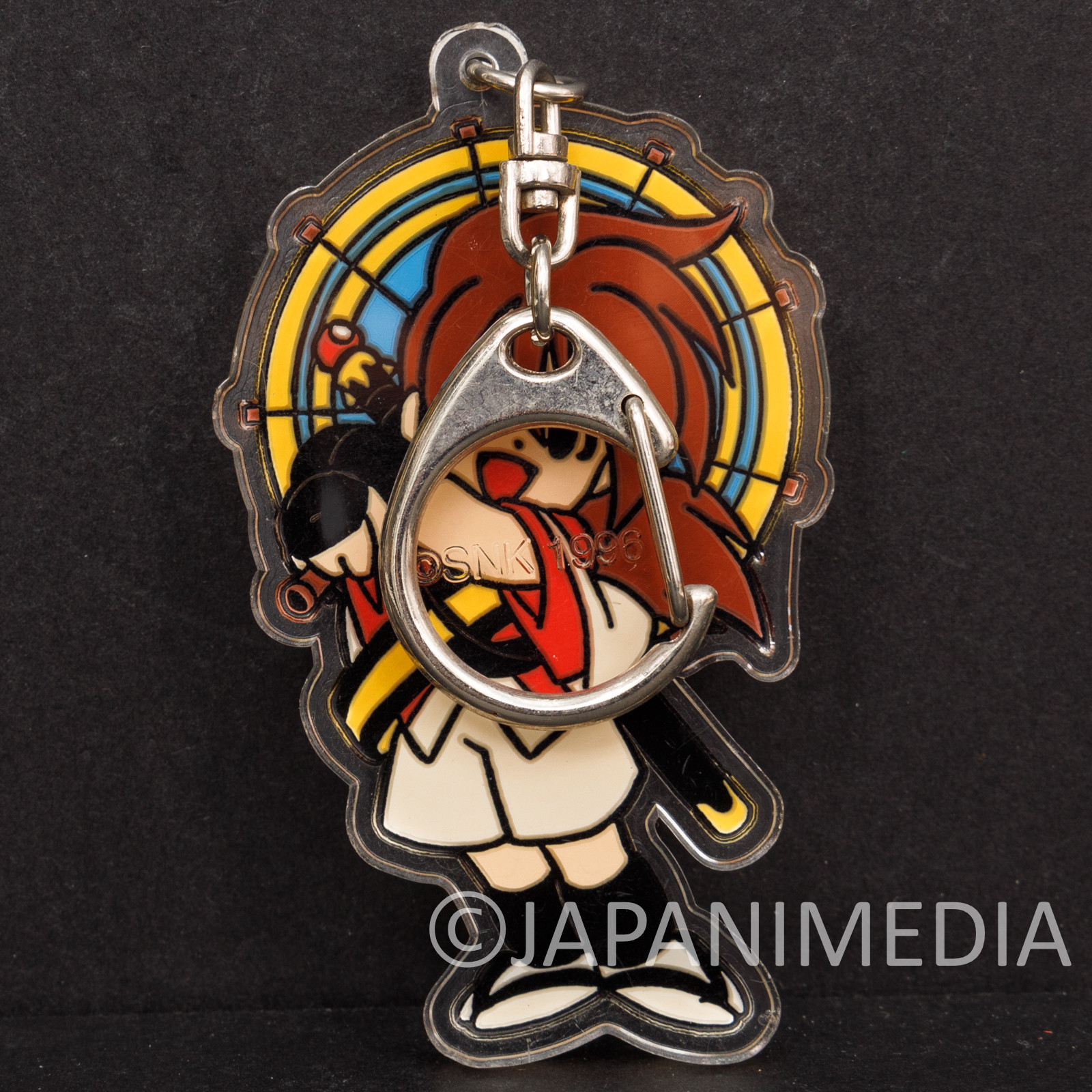 Retro RARE! Samurai Shodown Shizumaru Hisame Acrylic Mascot Key Chain NEOGEO SNK