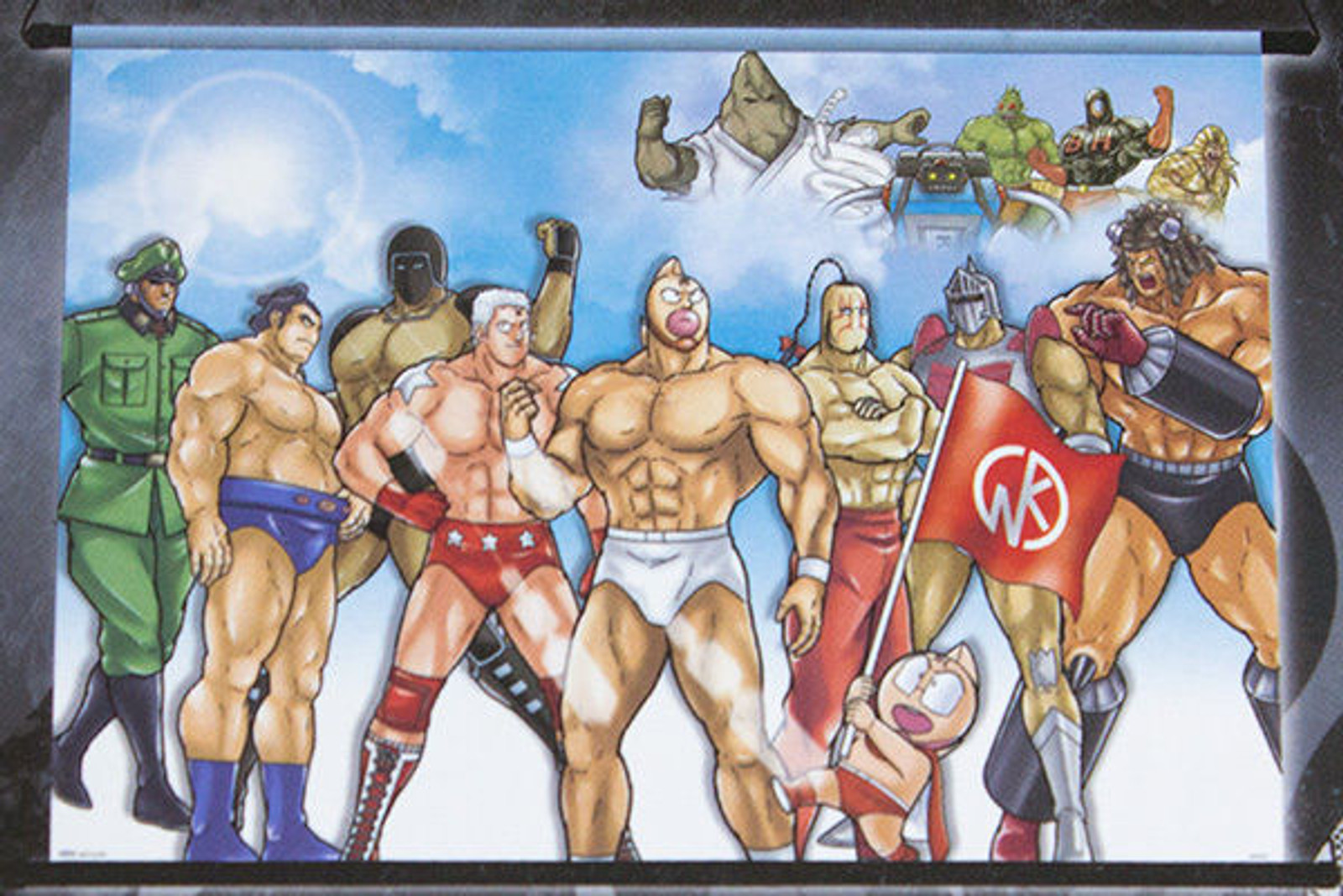 Kinnikuman Tapestry Taito Kuji Last Happy Prize JAPAN ANIME MANGA JUMP