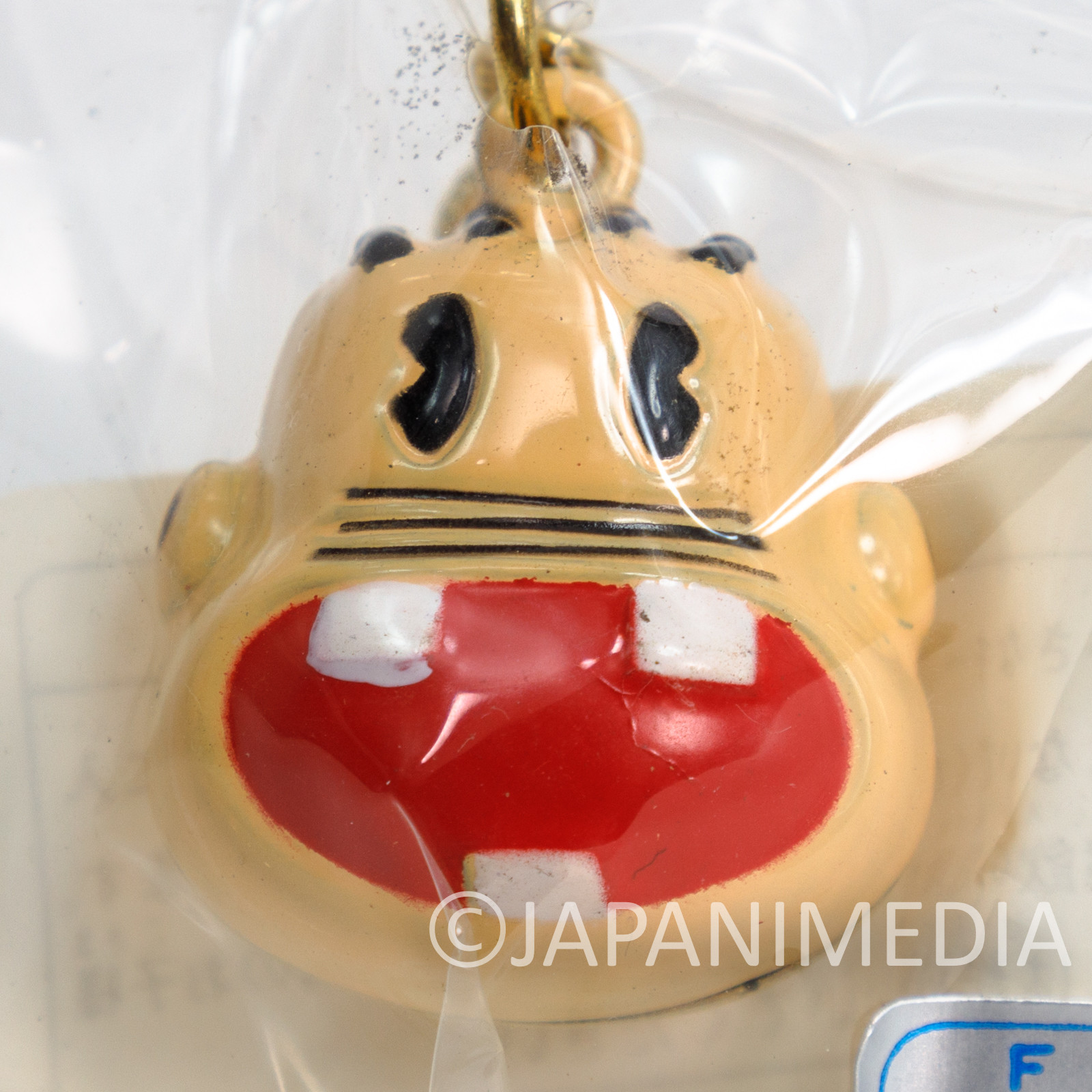 Genius Tensai Bakabon Rerere no Ojisan Figure type Bell Keychain Yutaka JAPAN